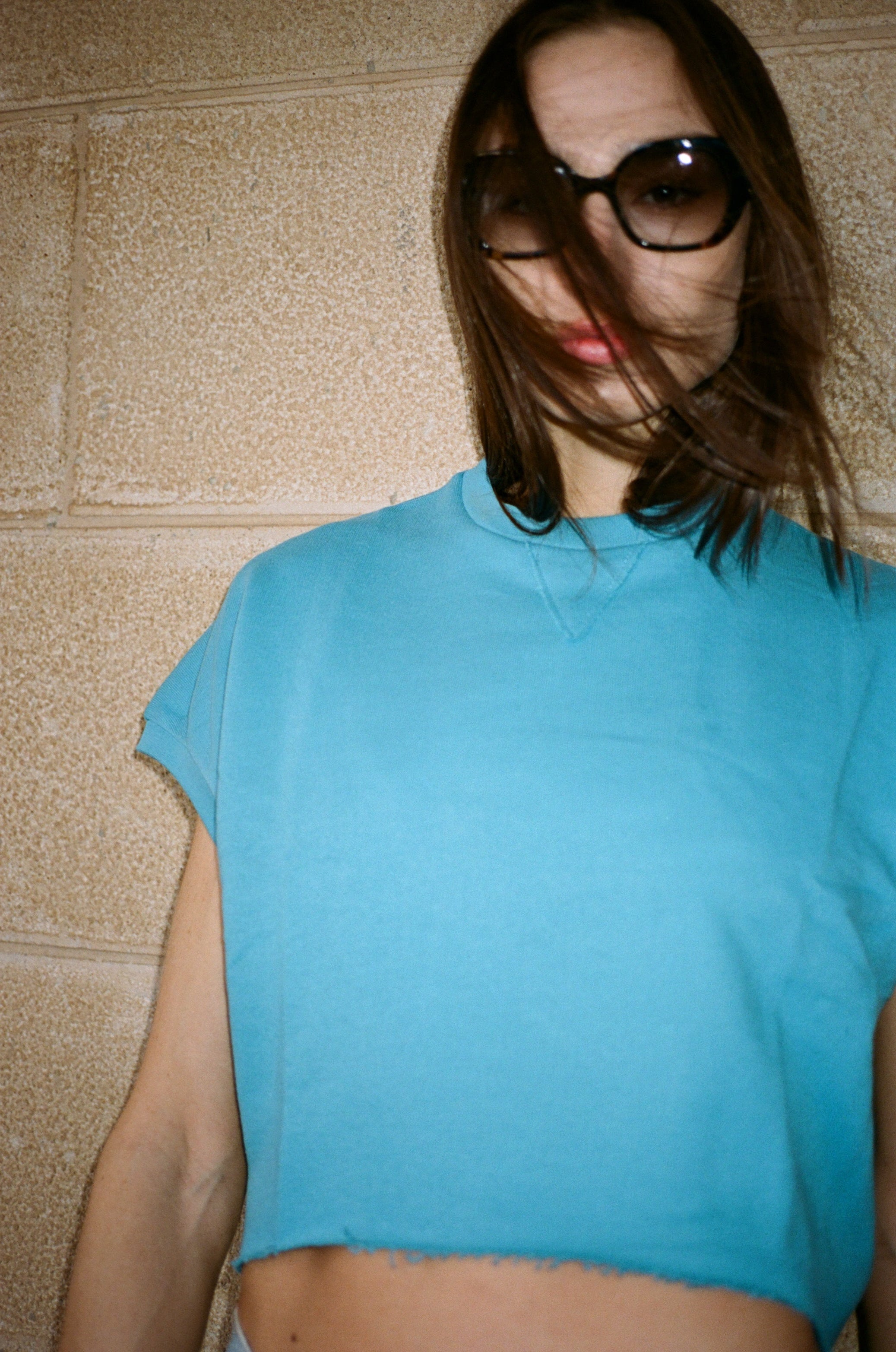 ROZA TOP BLUE