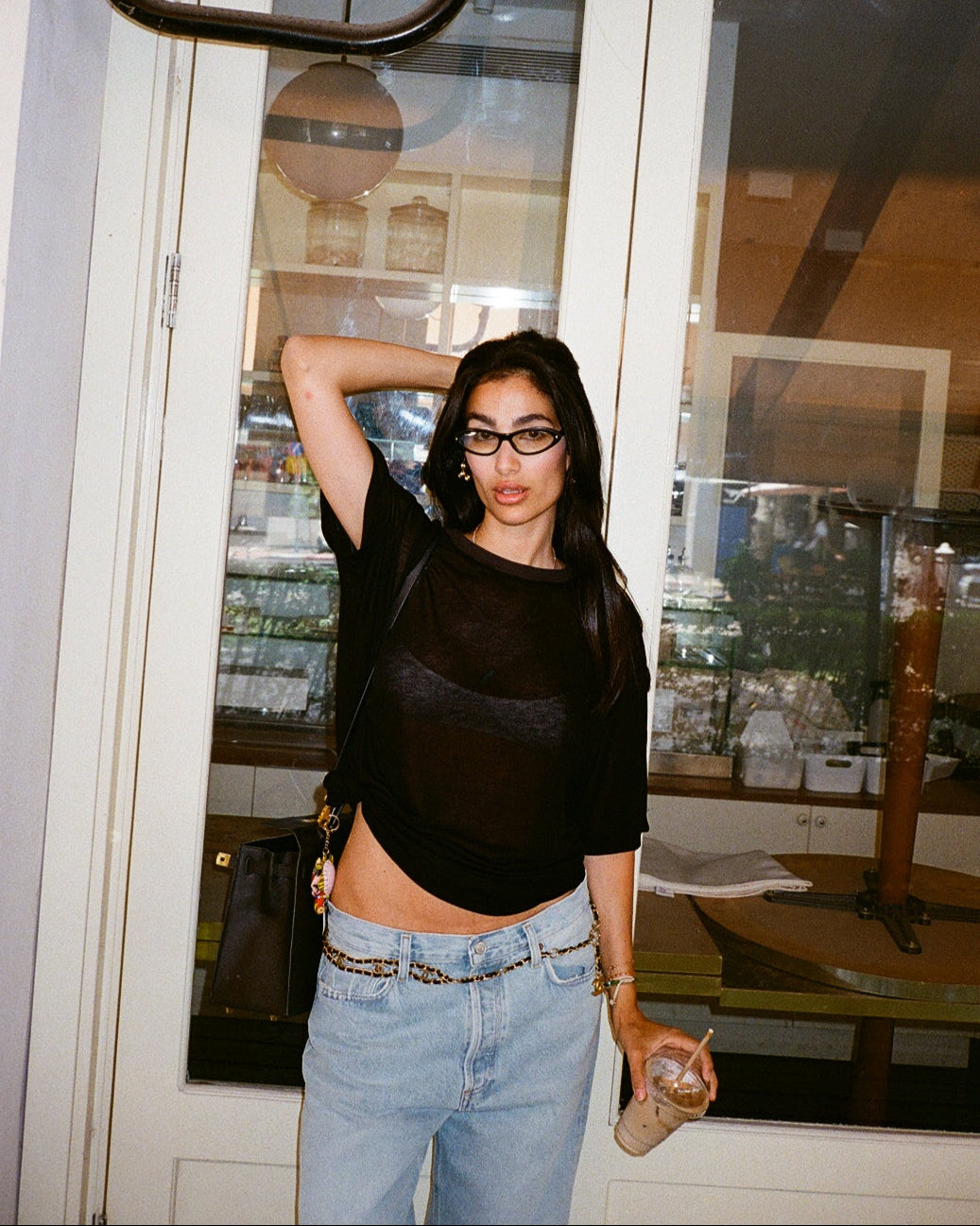 LORI LIGHT SHIRT BLACK