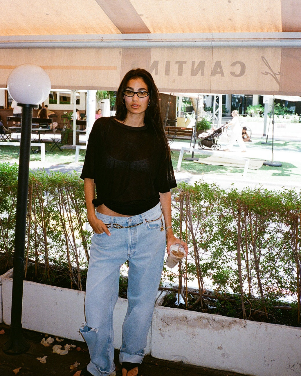 LORI LIGHT SHIRT BLACK