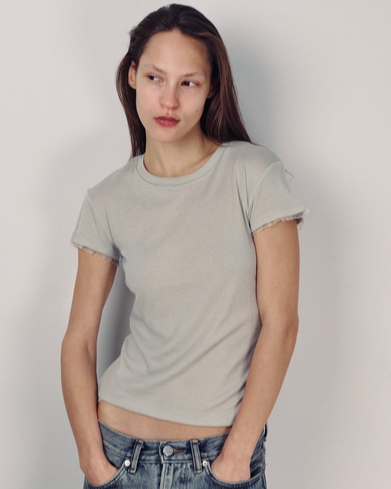 POLY T SHIRT STONE