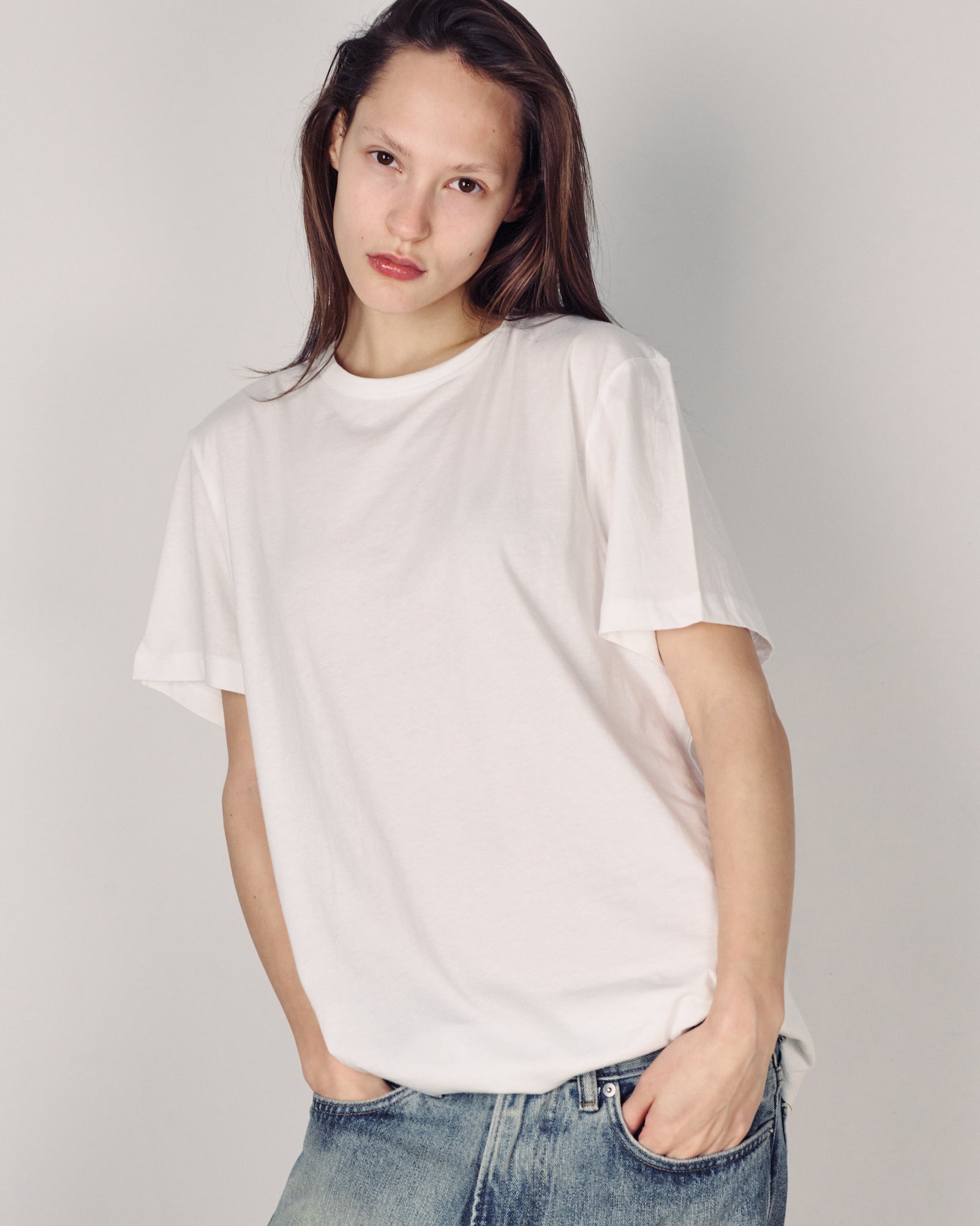 BEN UNISEX TEE WHITE