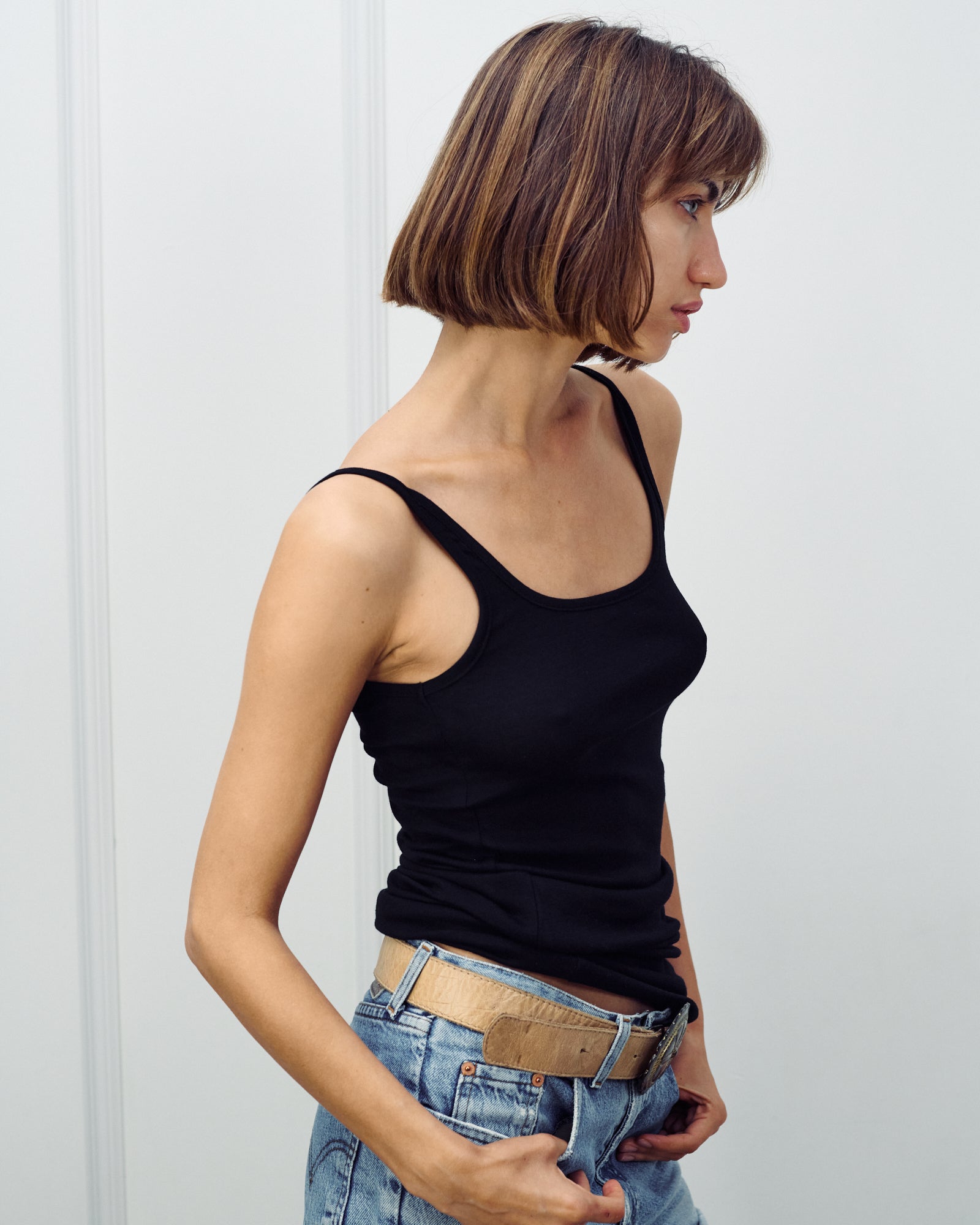 TONI TANK BLACK