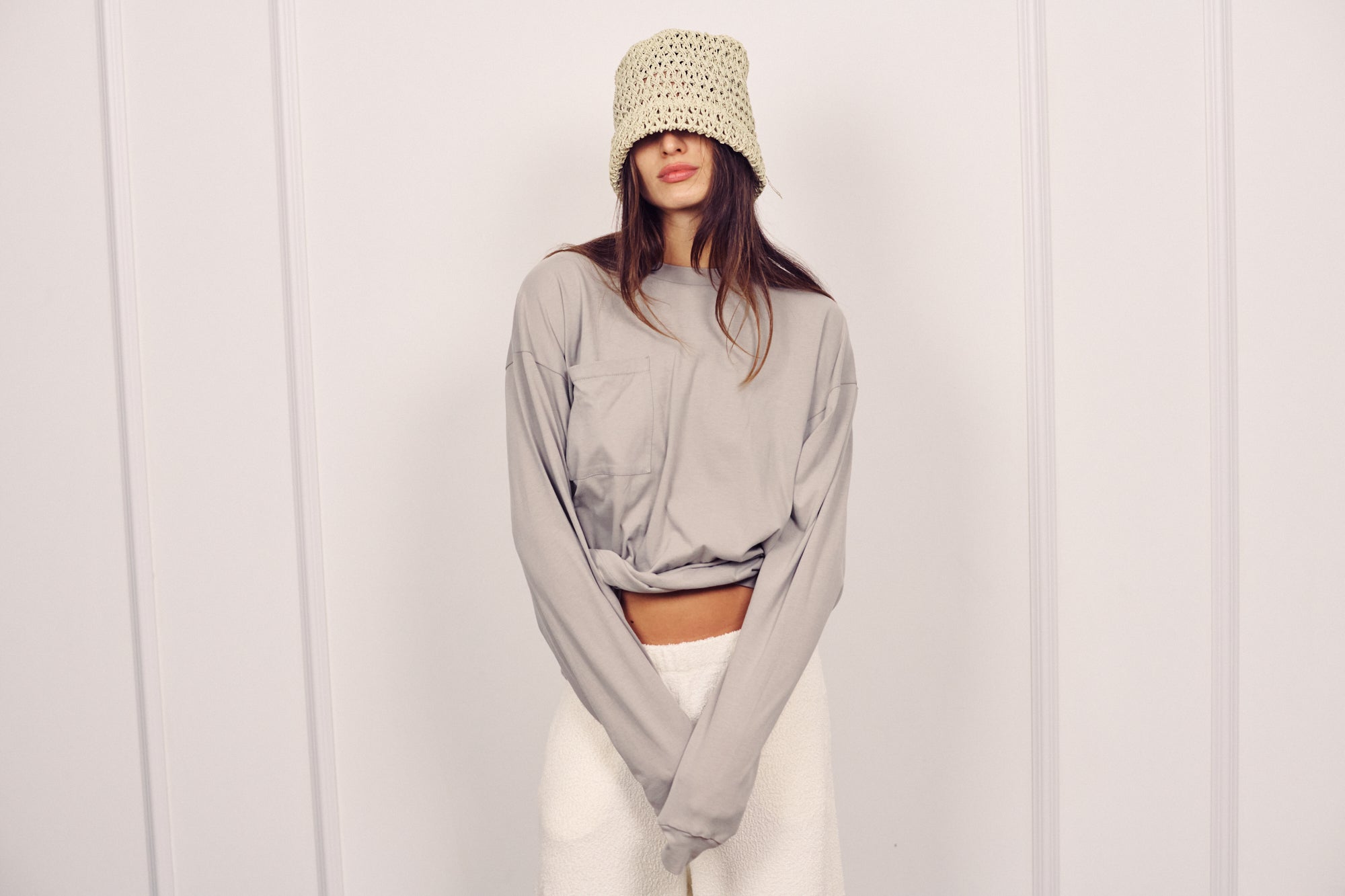 ALICE LONG SLEEVES GREY