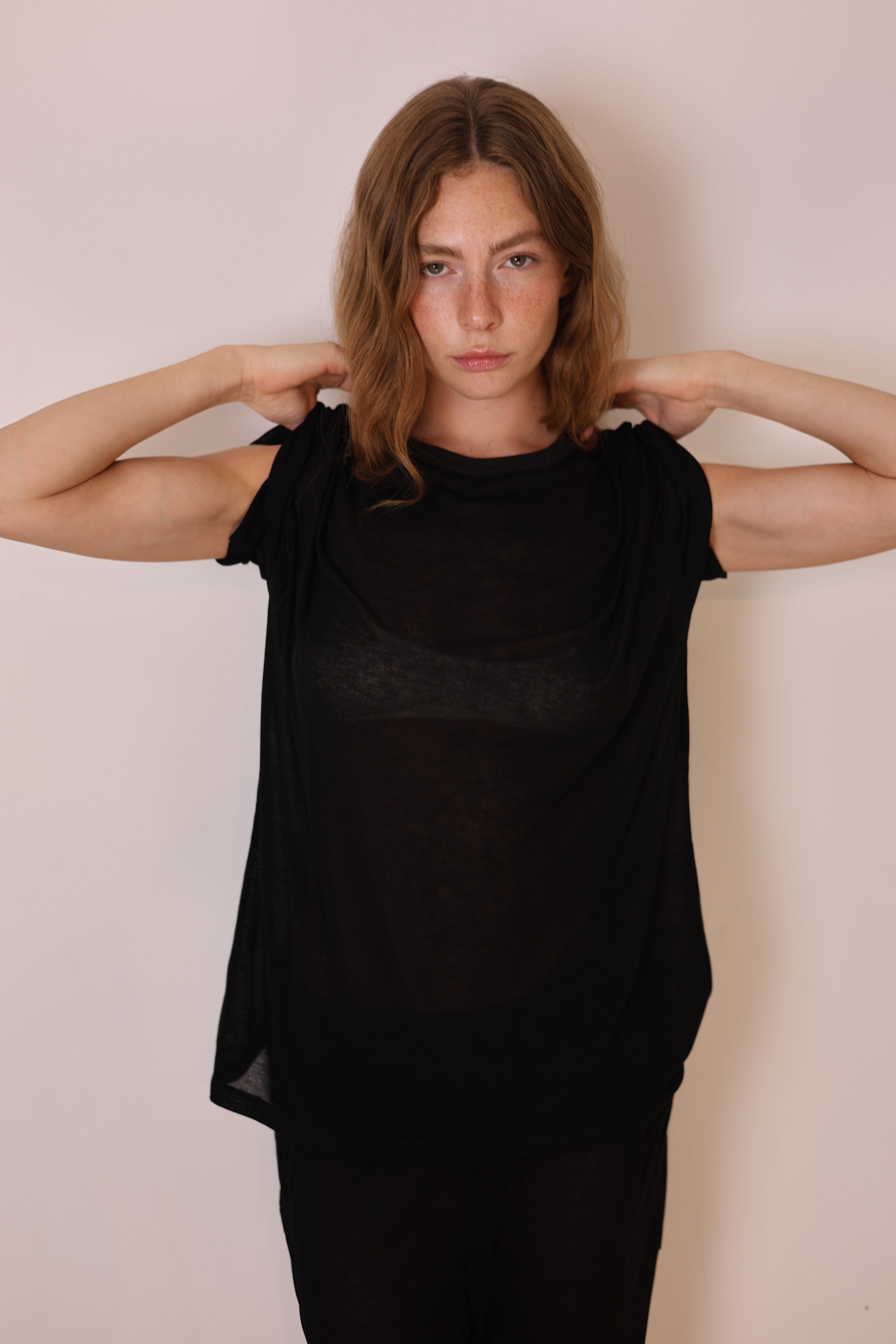 LORI LIGHT SHIRT BLACK