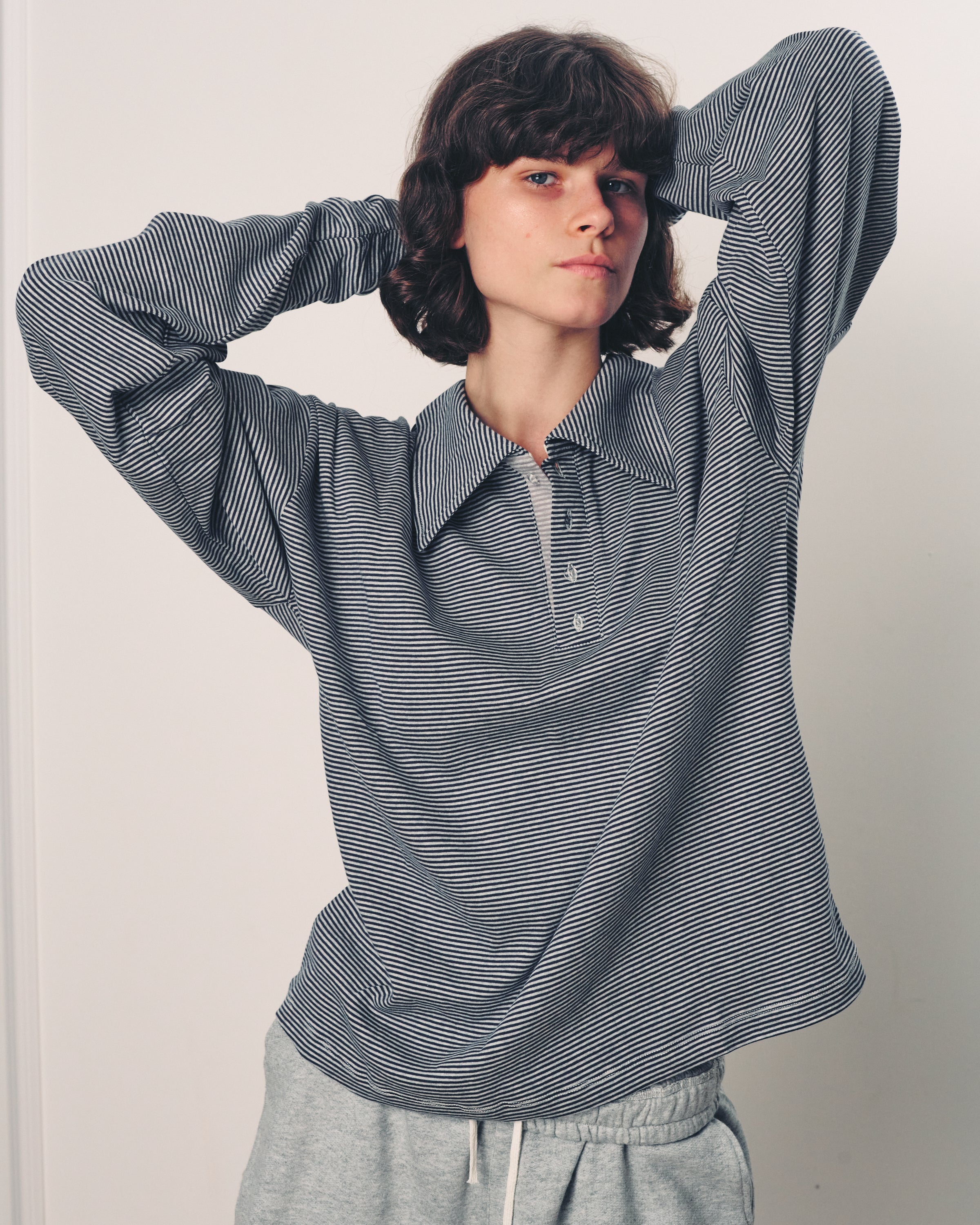 TAMAR POLO BLUE STRIPES