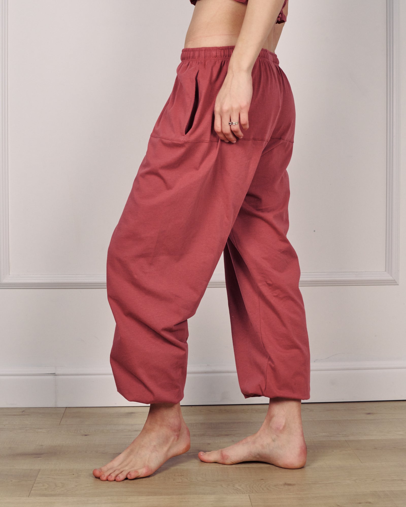 OSCAR PANTS SMOKY ROSE