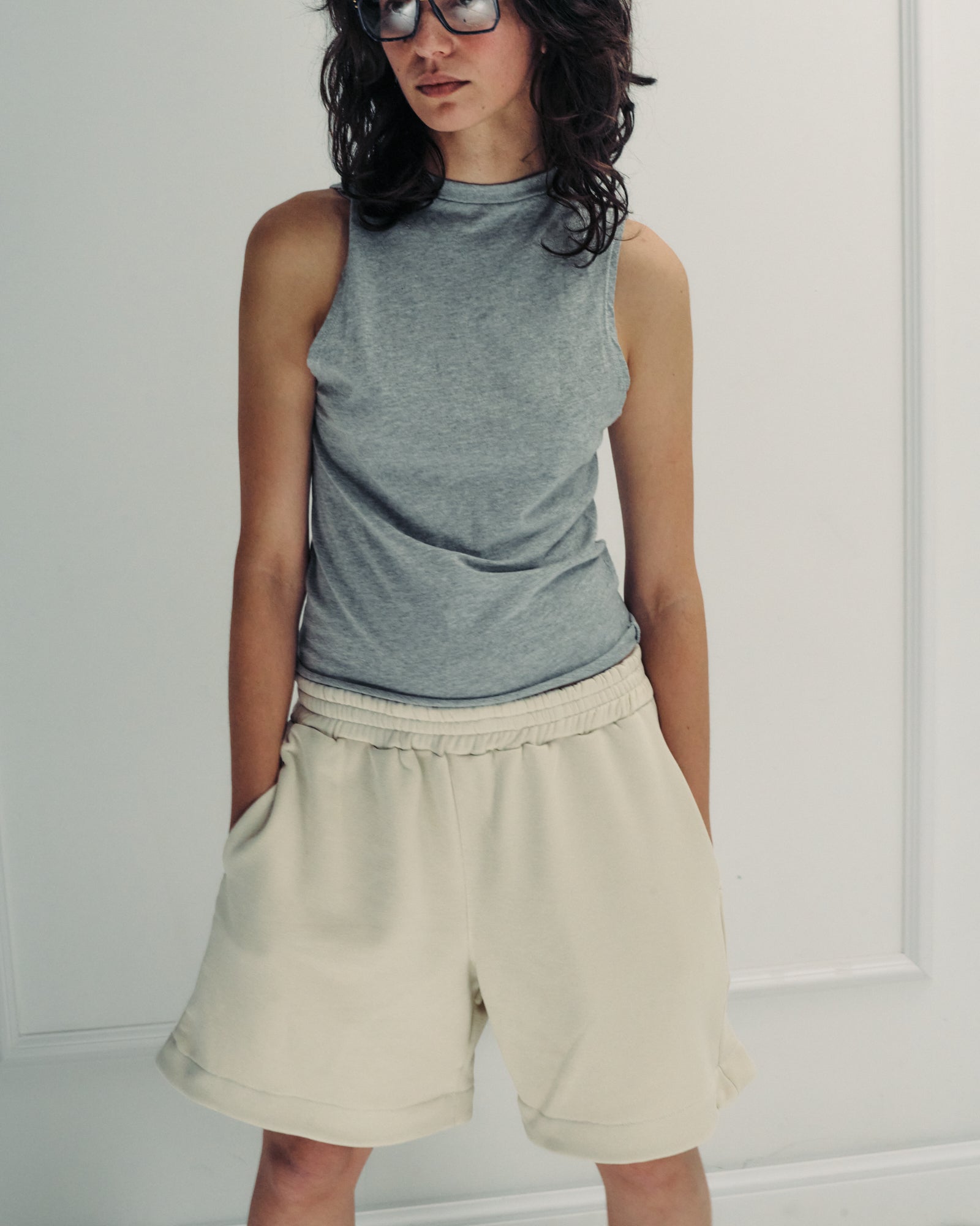 NATI TANK TOP GREY