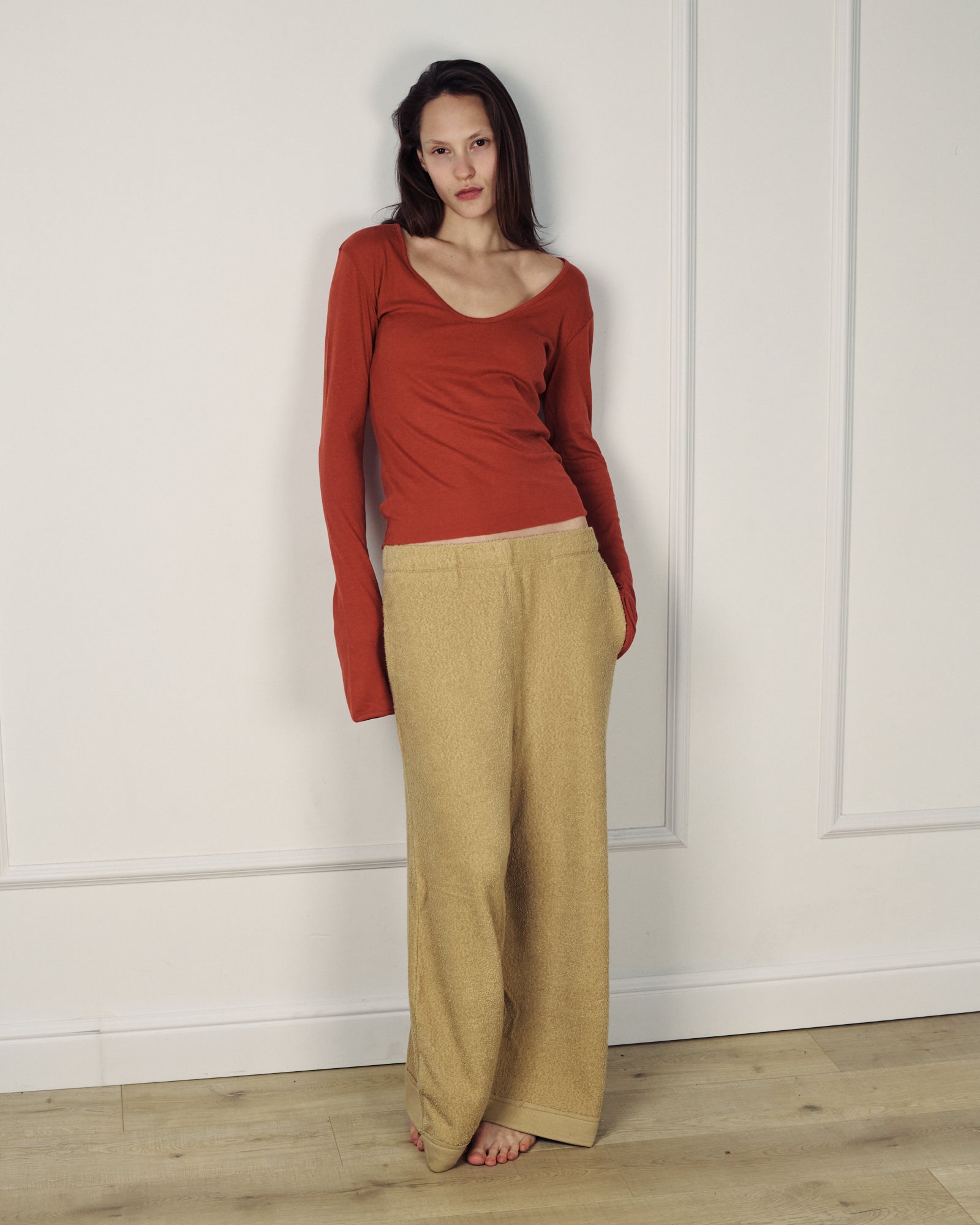 RAIN SHIRT DESERT RED