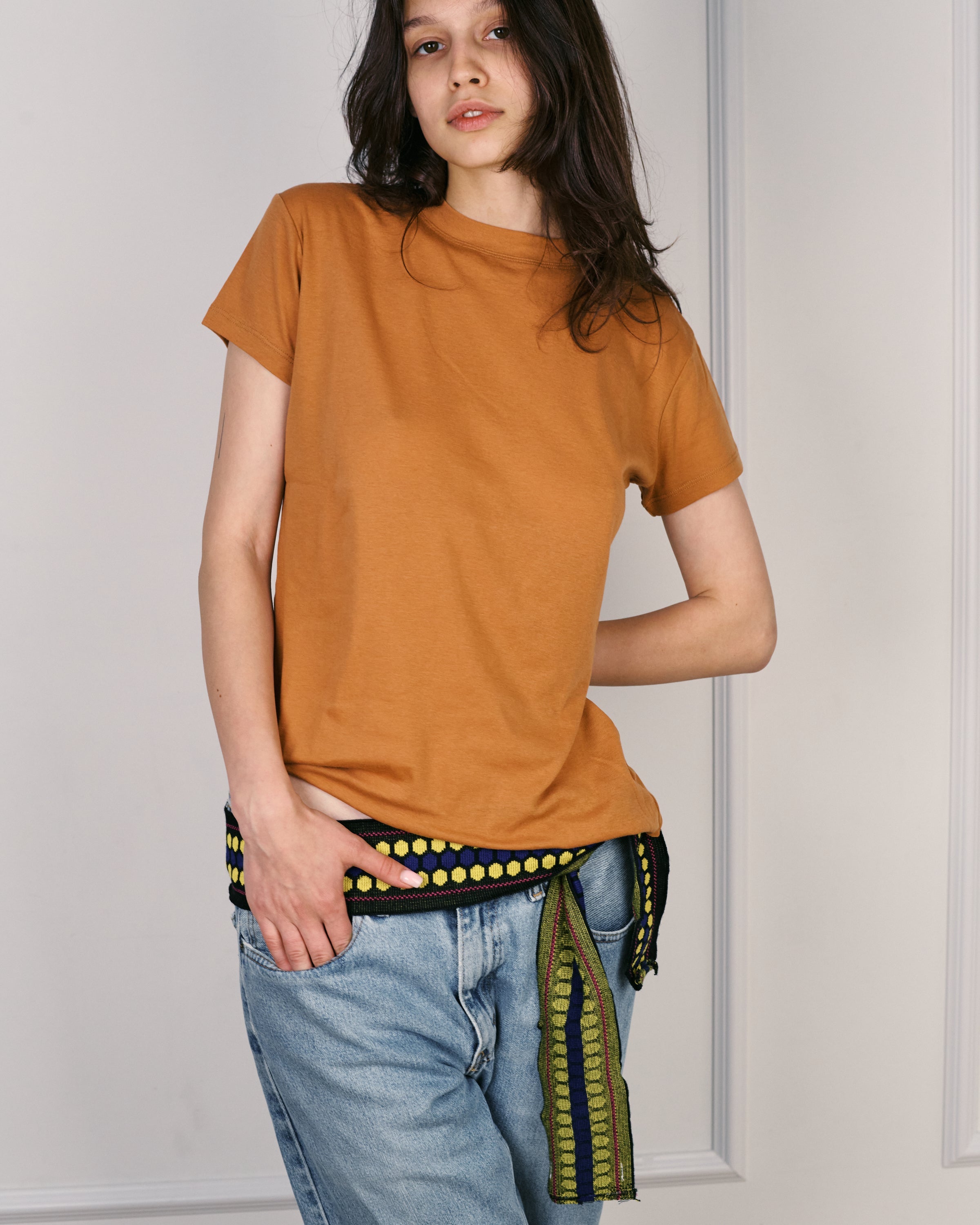 JULIE TEE DESERT ORANGE