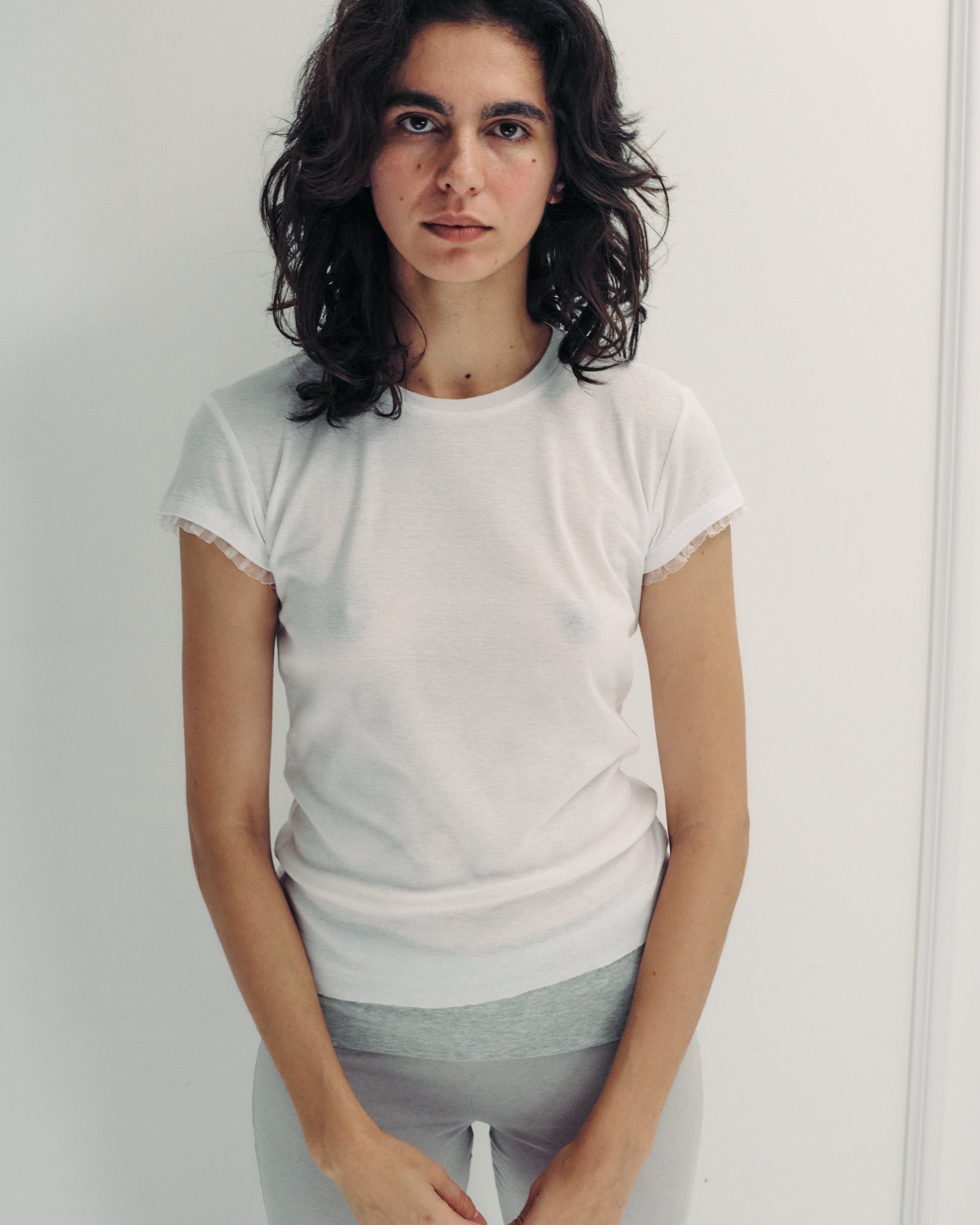 POLY T SHIRT WHITE