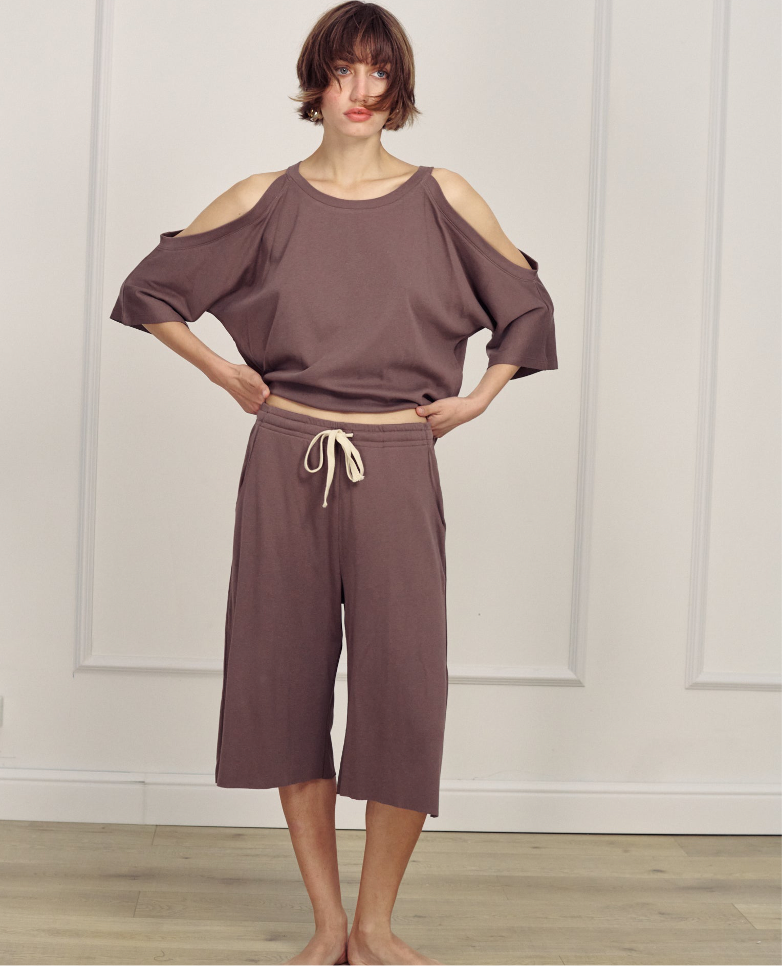 DIEGO PANTS SMOKY BROWN