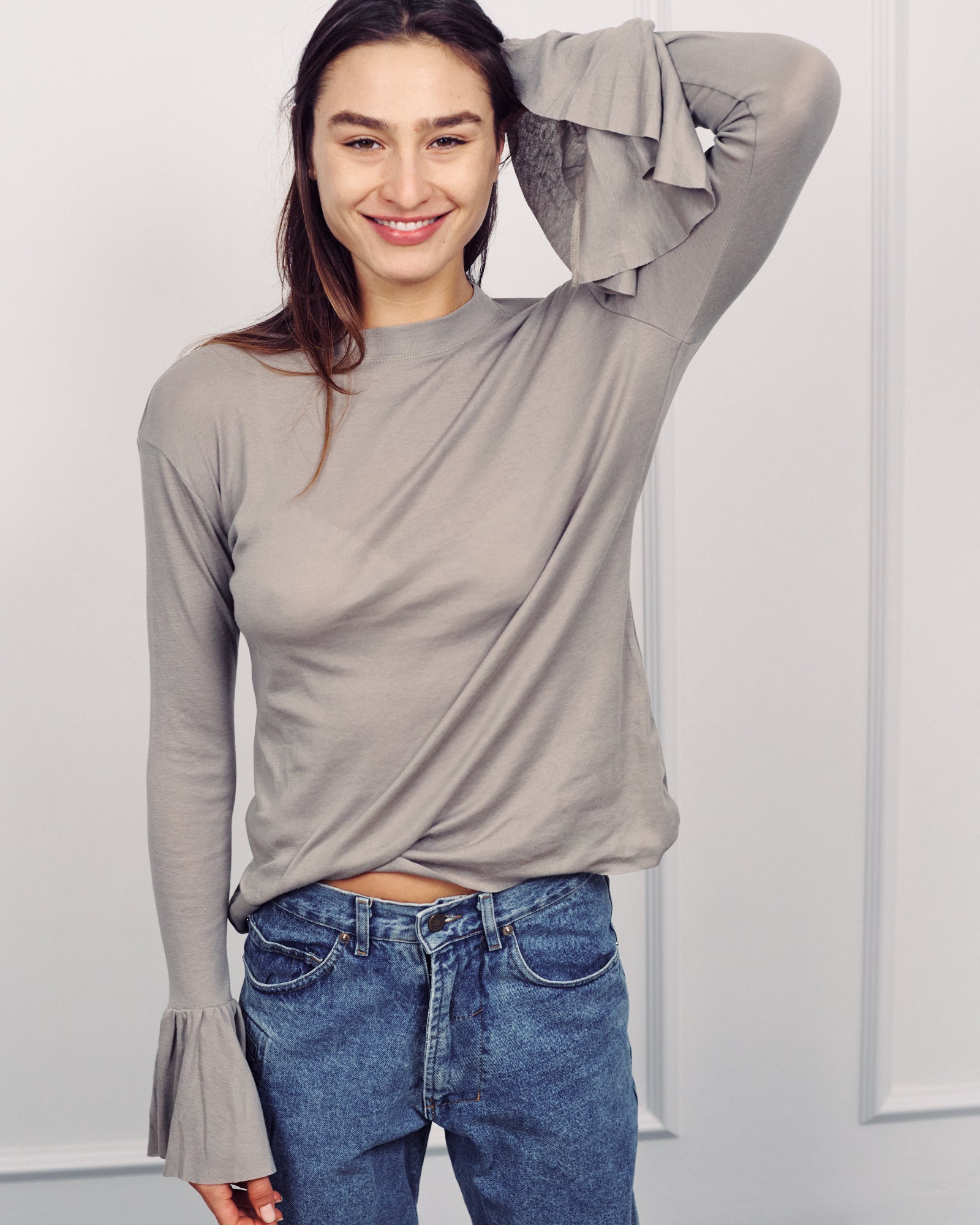 YVES CHELSEA GREY SHIRT