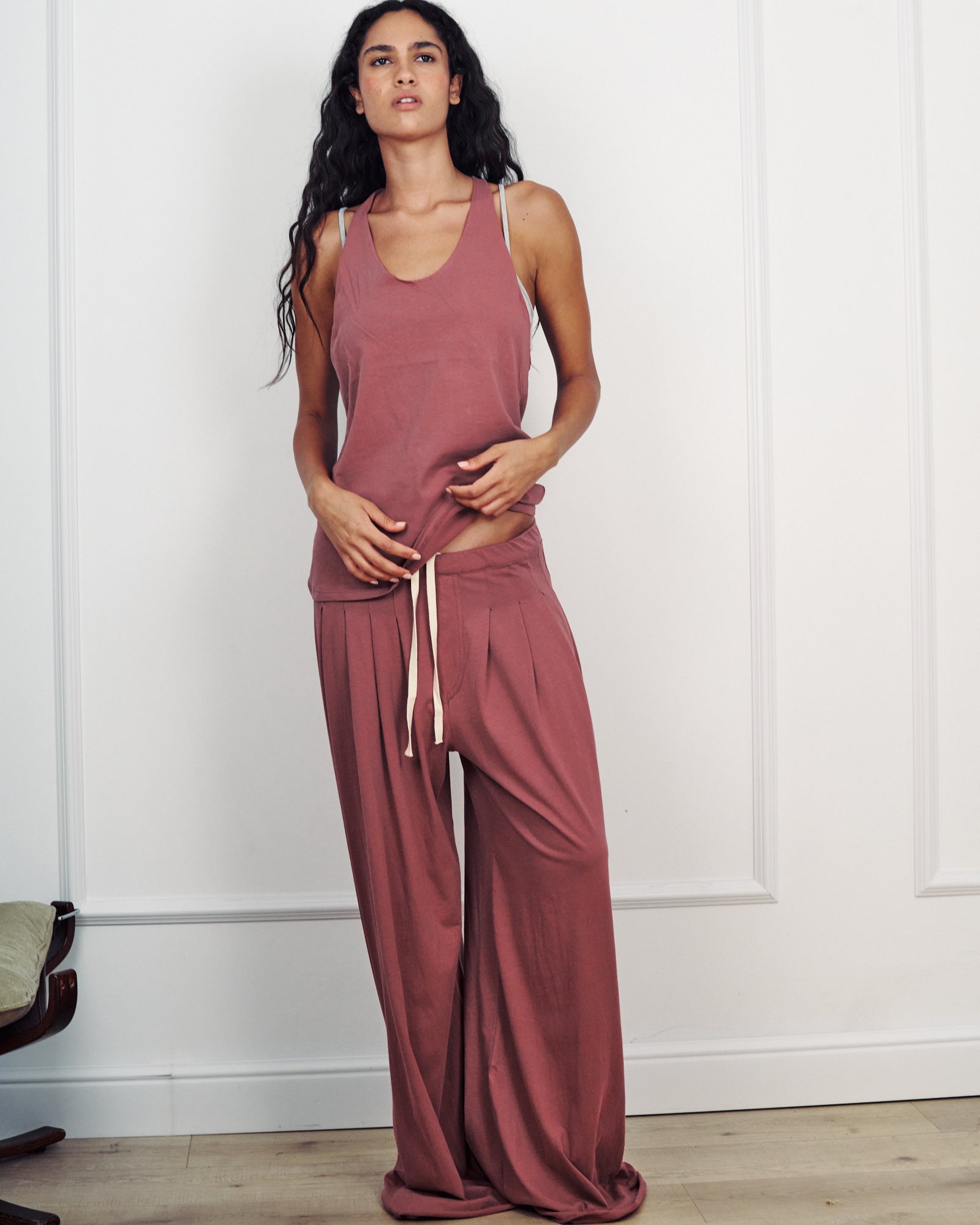 ELENORE TANK DESERT RED