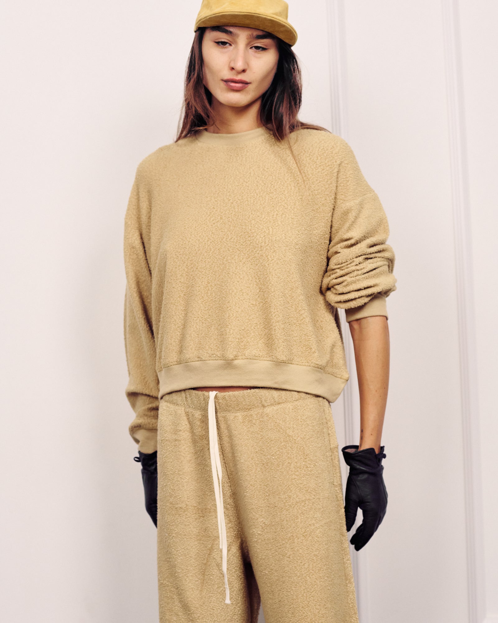 ALBA WIDE SWEATSHIRT BAMBOO