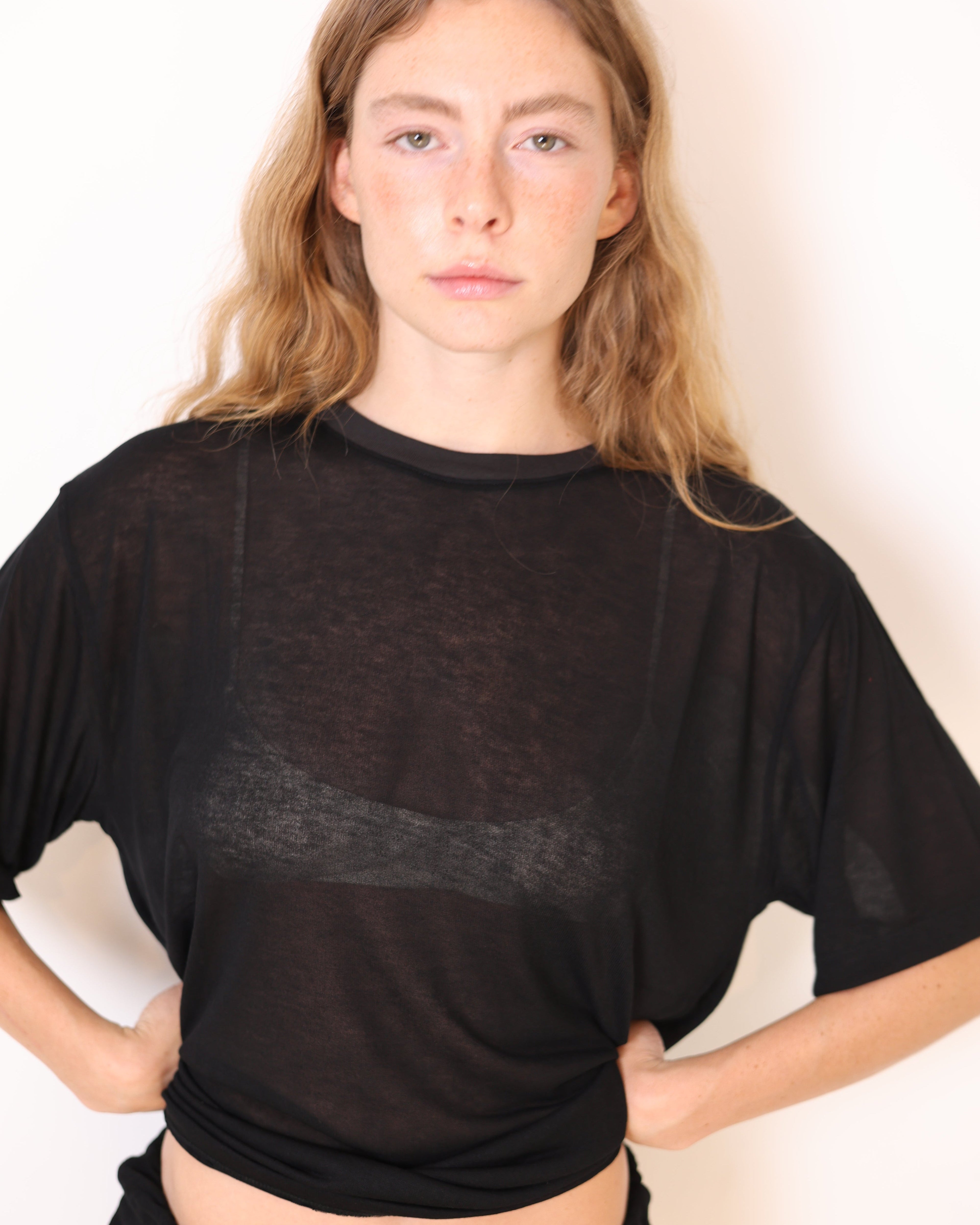 LORI LIGHT SHIRT BLACK