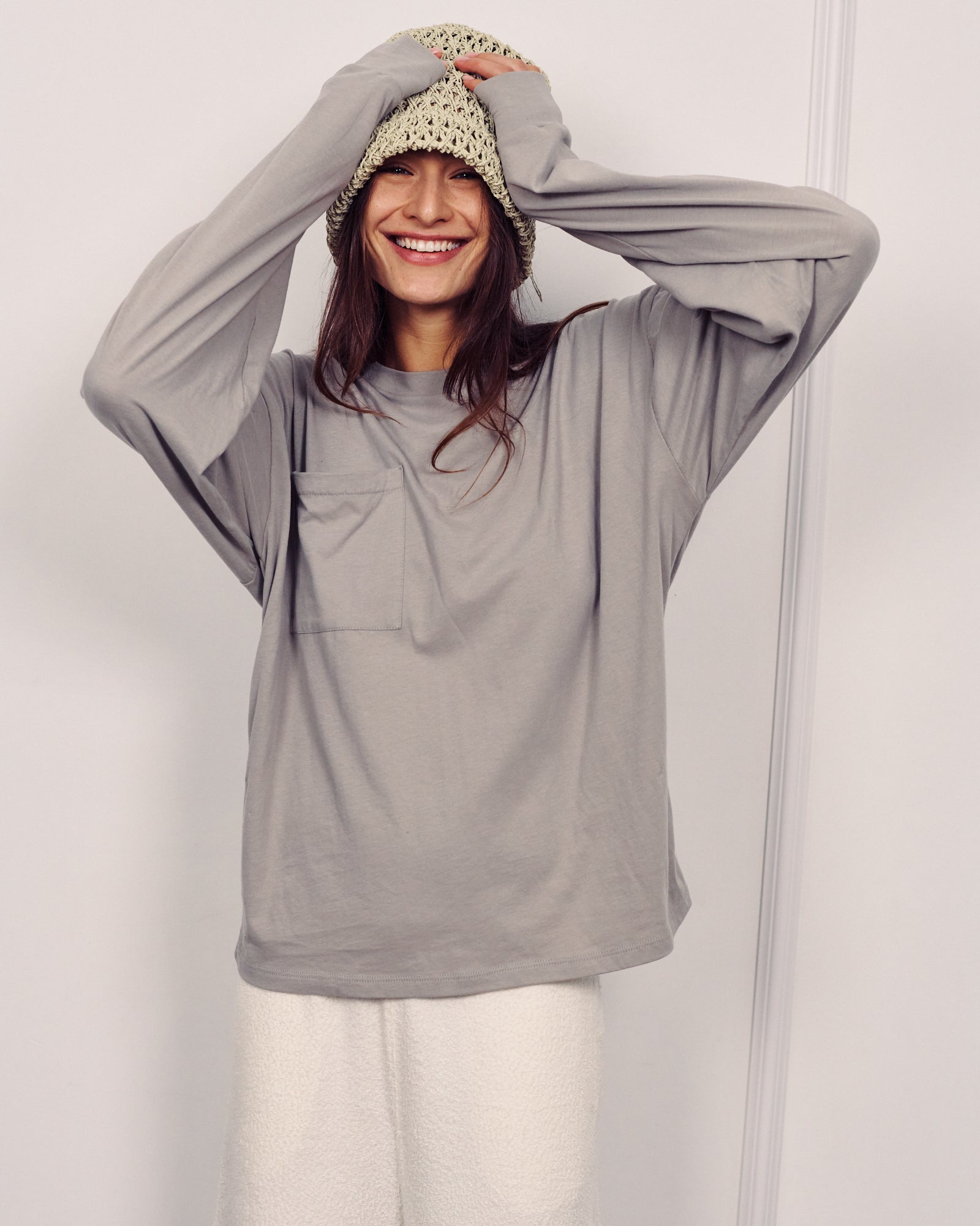 ALICE LONG SLEEVES GREY