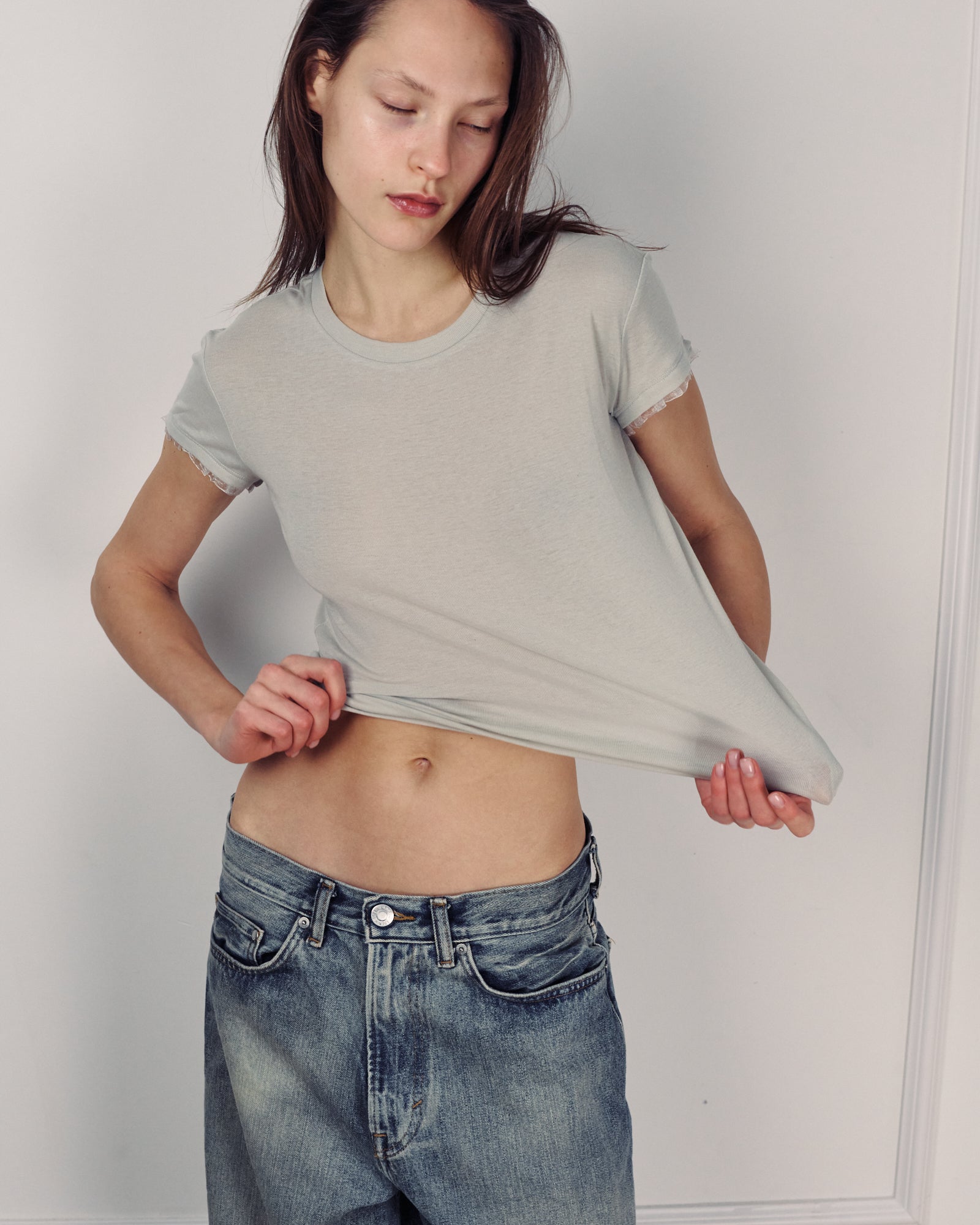 POLY T SHIRT STONE