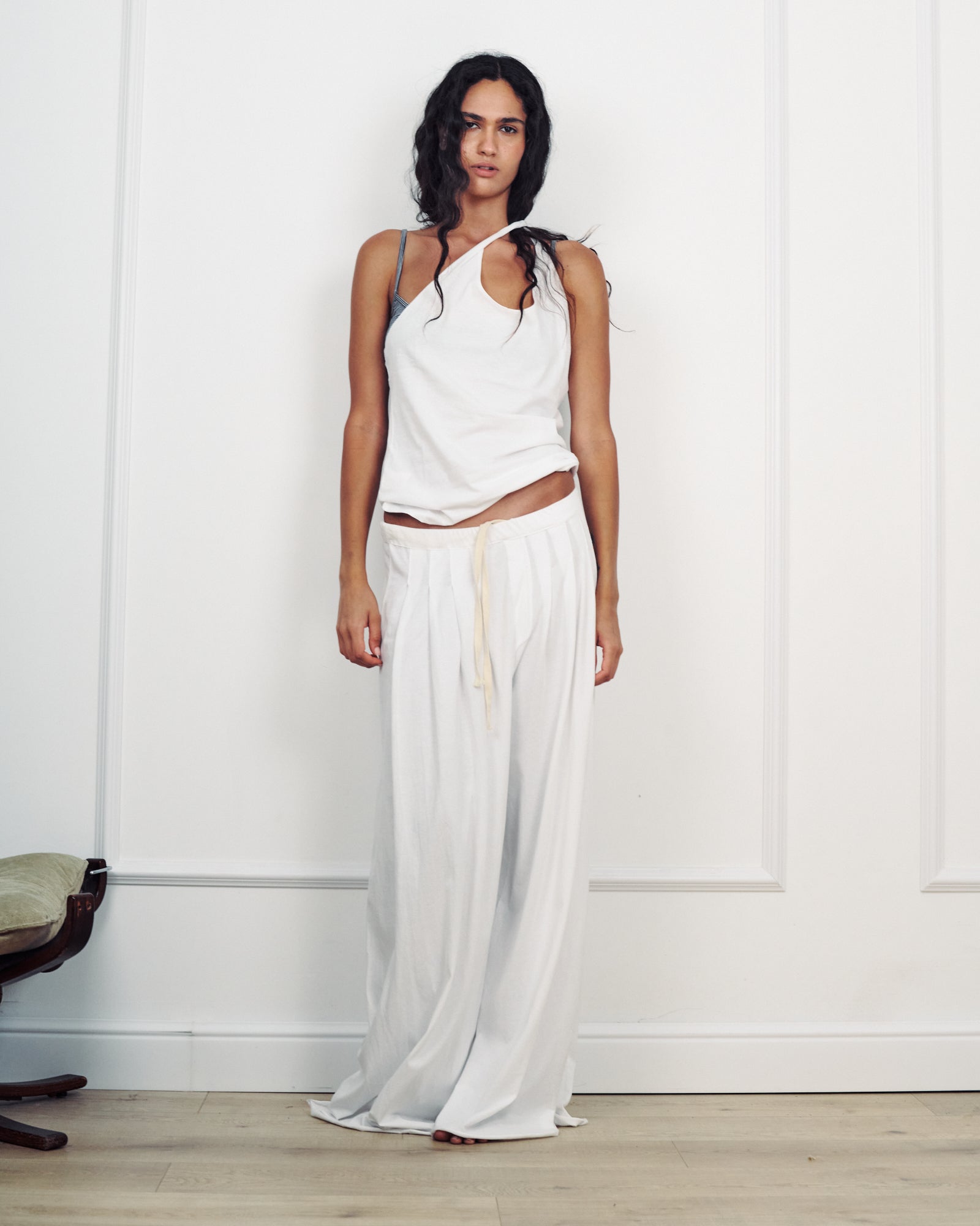 ELENORE TANK WHITE