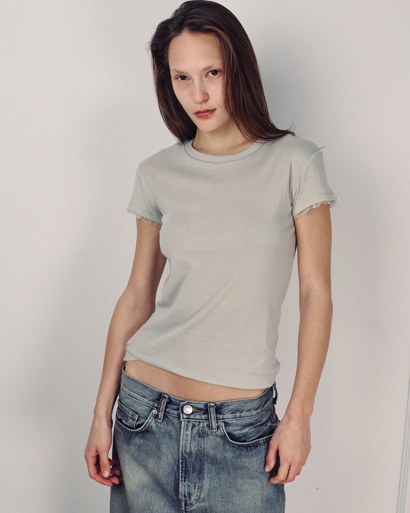 POLY T SHIRT STONE