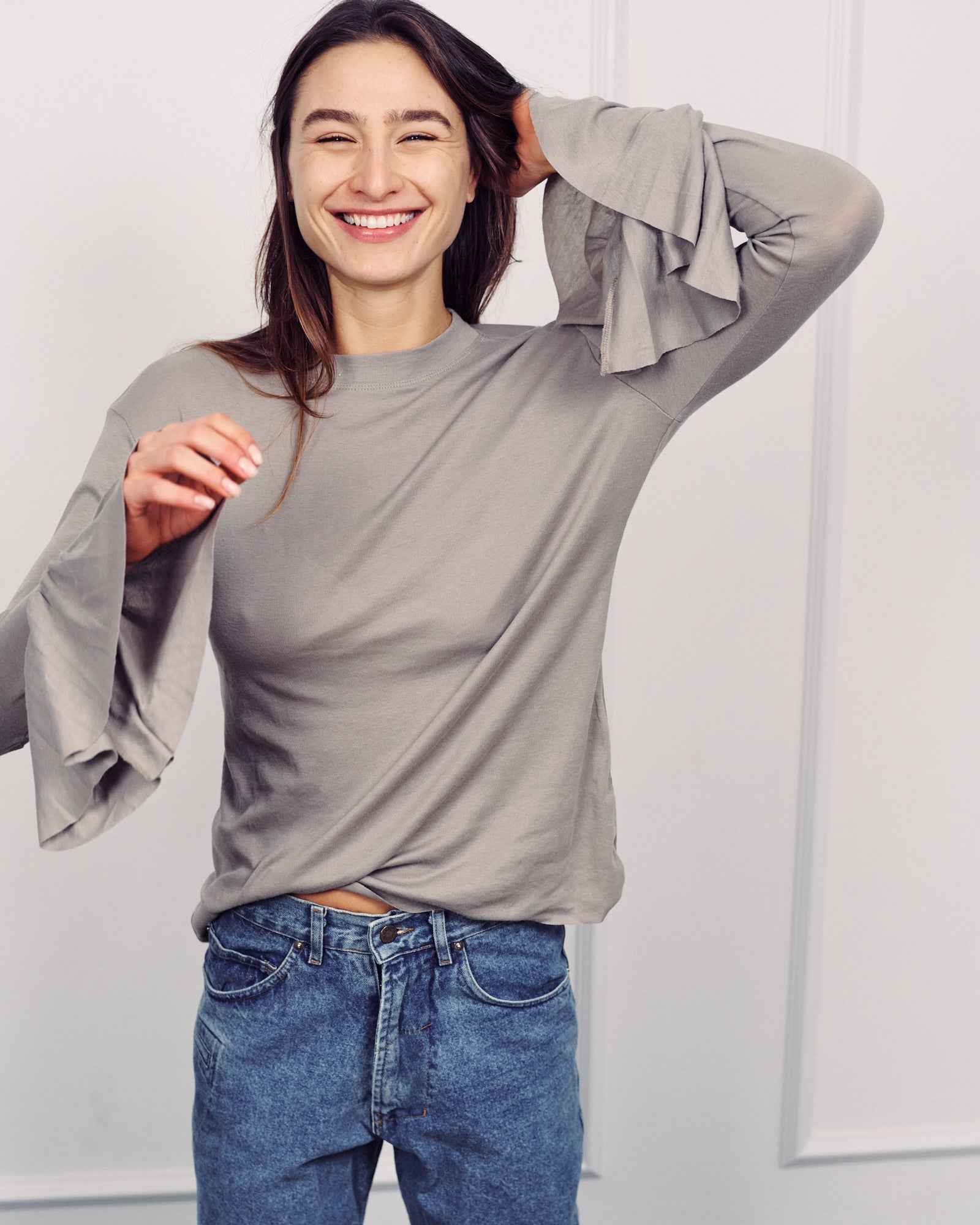 YVES CHELSEA GREY SHIRT