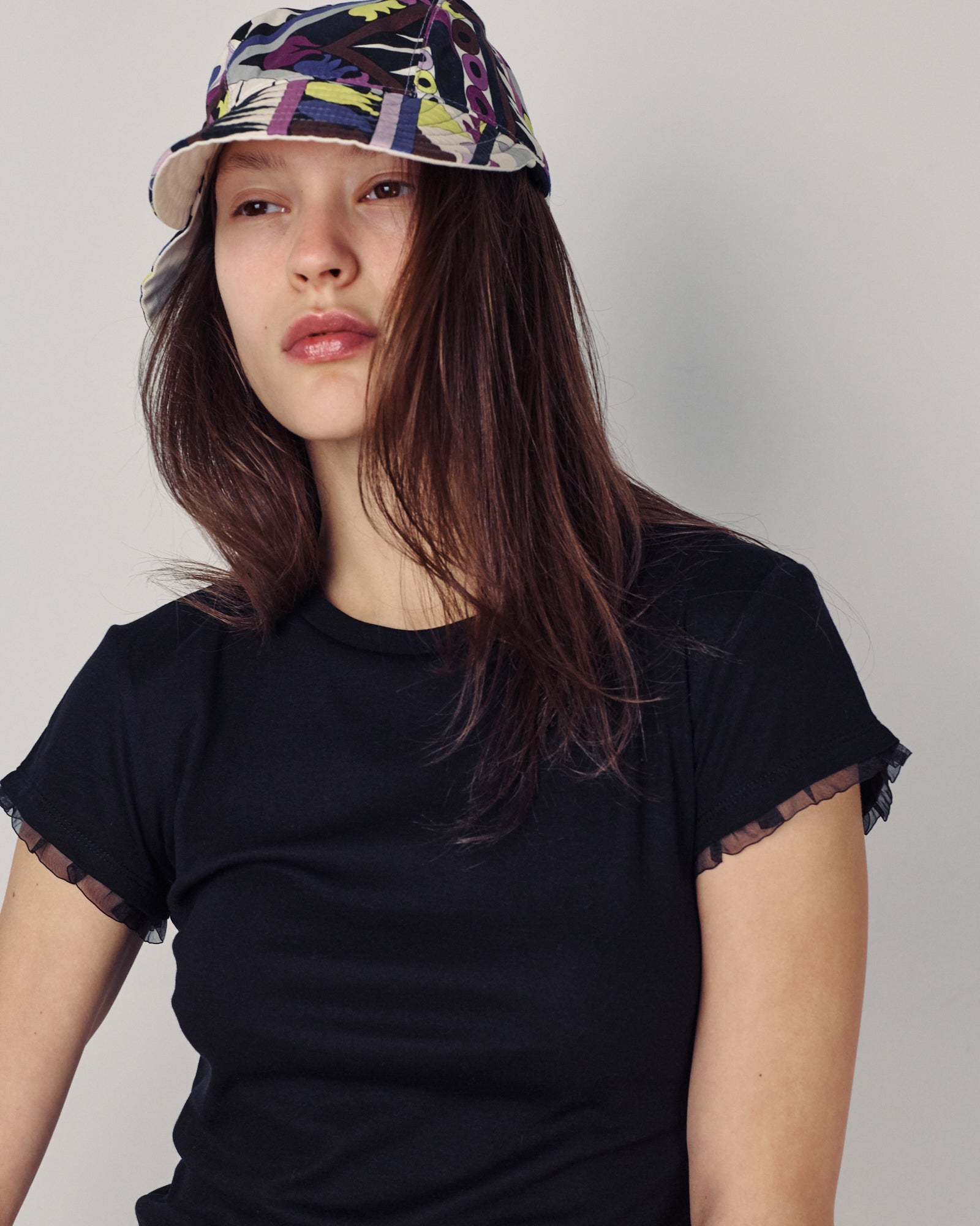 POLY T SHIRT BLACK
