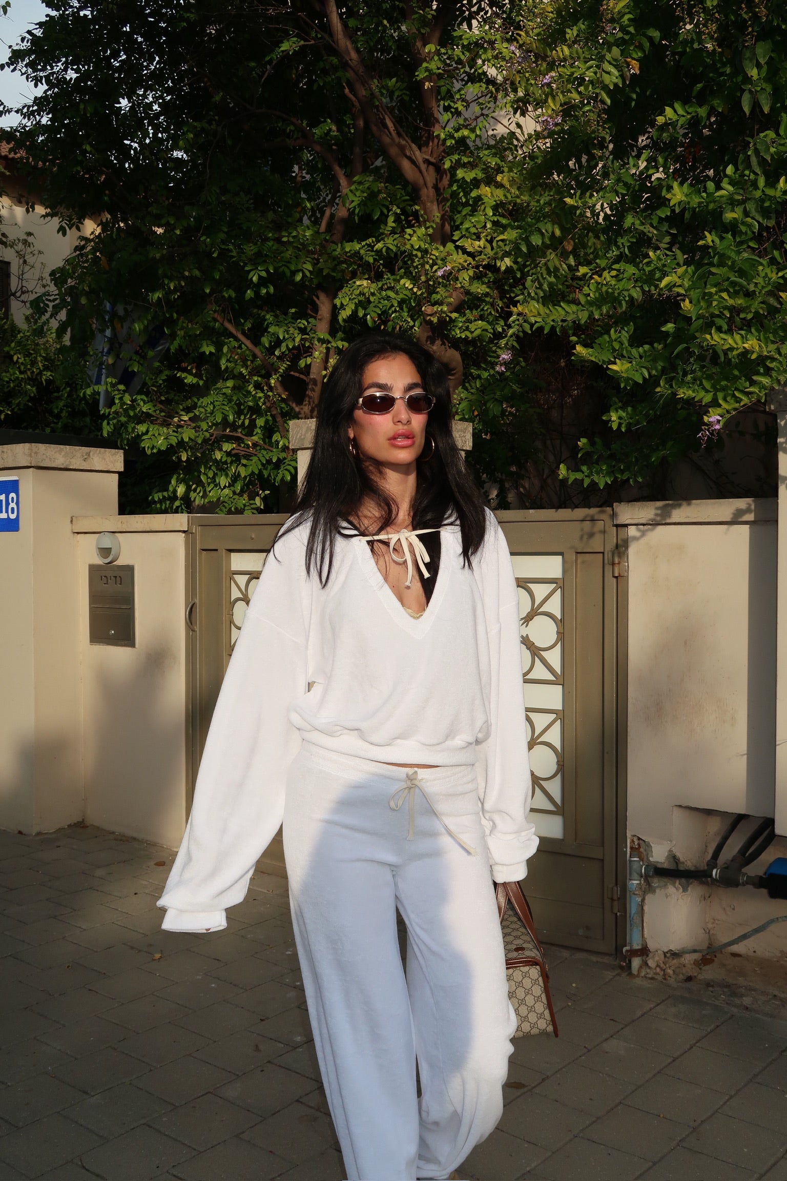 LEA PANTS WHITE