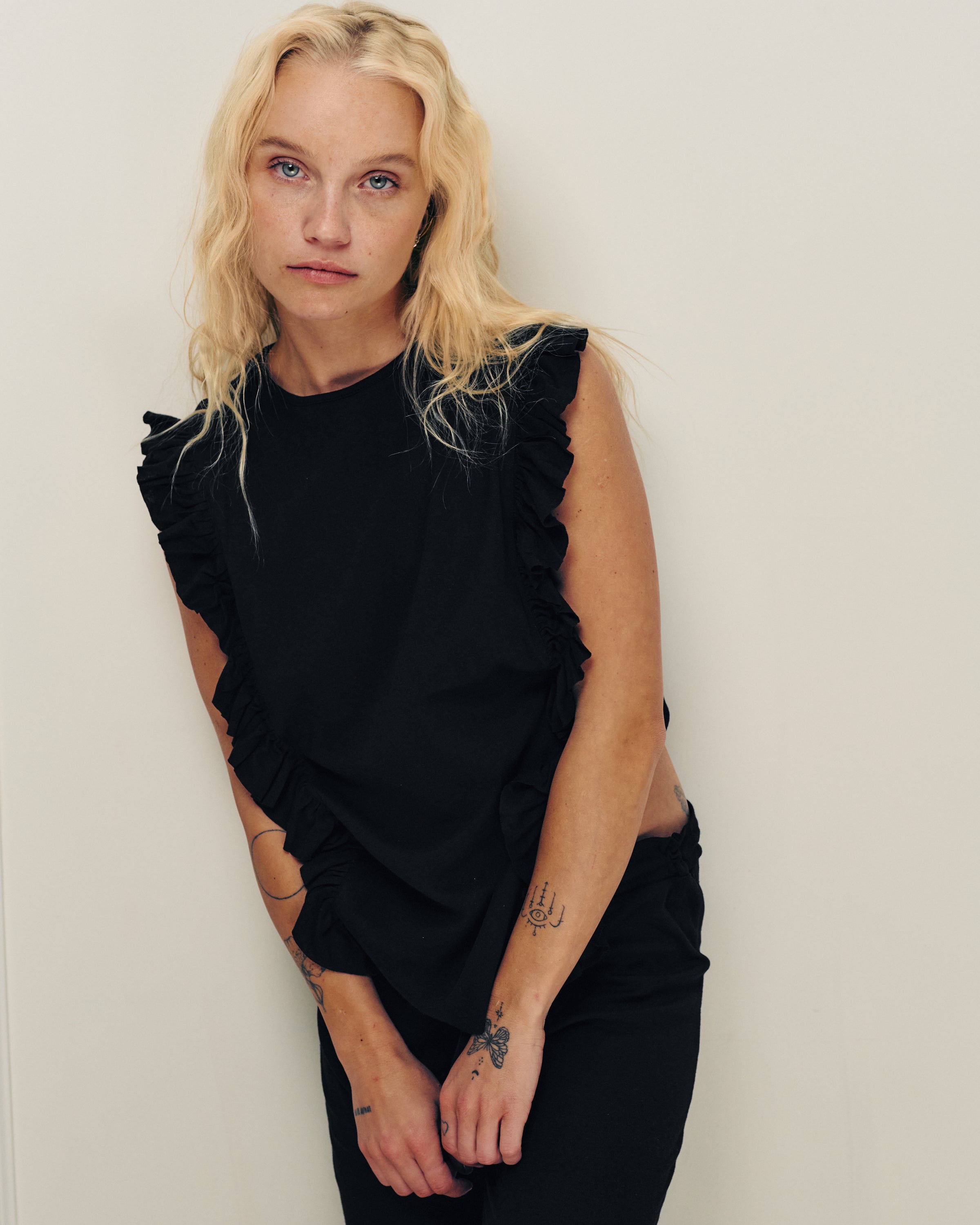 FIFI TOP BLACK