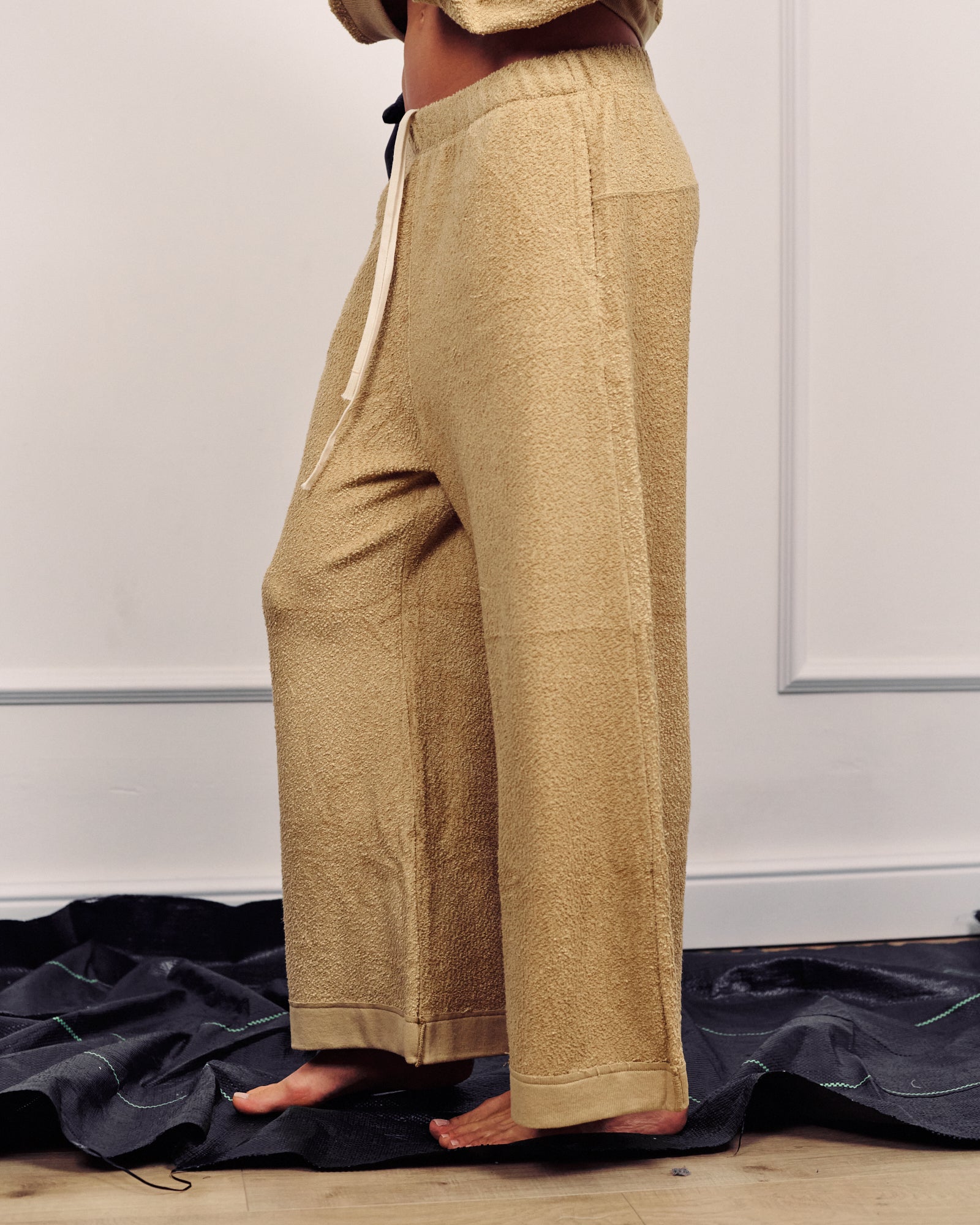 ARTHUR WIDE-LEG PANTS BAMBOO