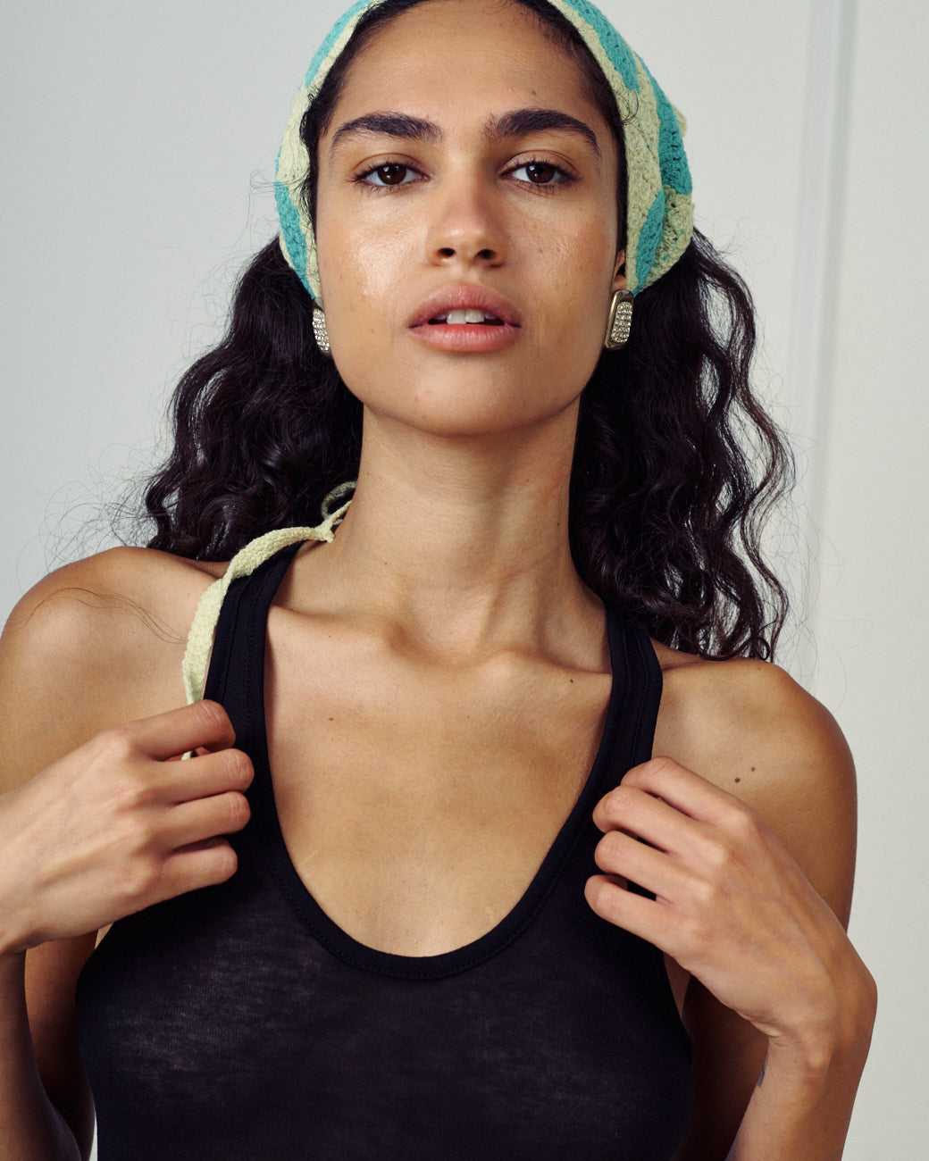 ANTONA BLACK KNIT DRESS