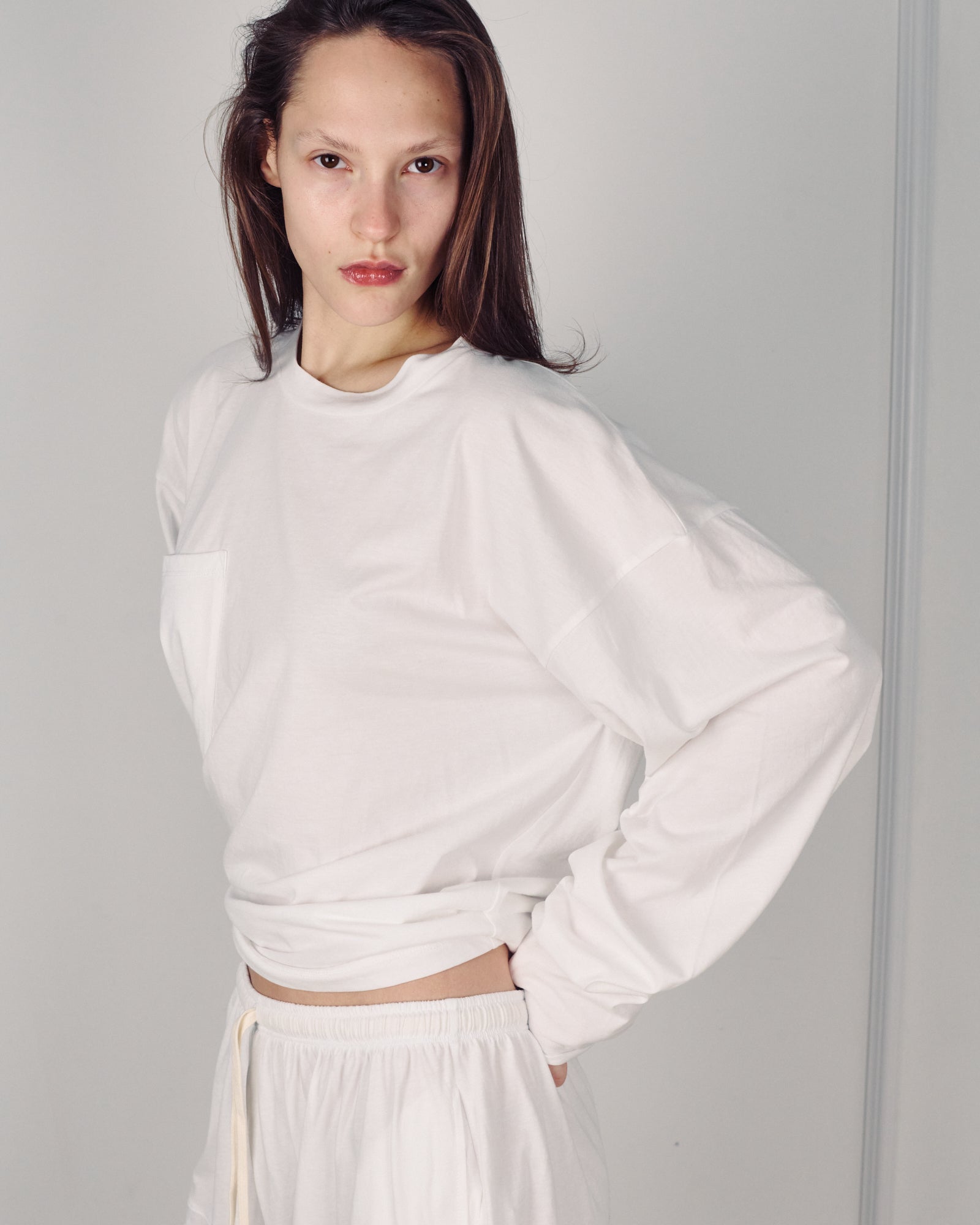 ALICE LONG SLEEVES WHITE