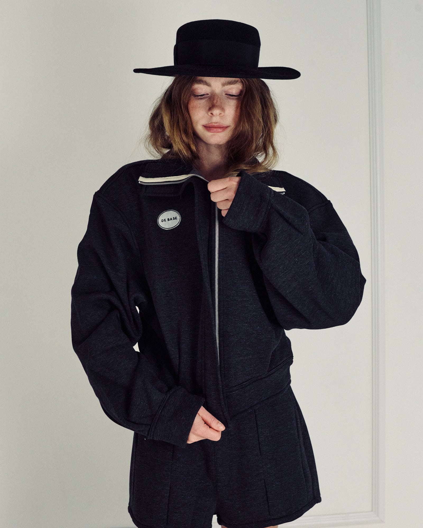 STEFF BLACK STRIPES JACKET