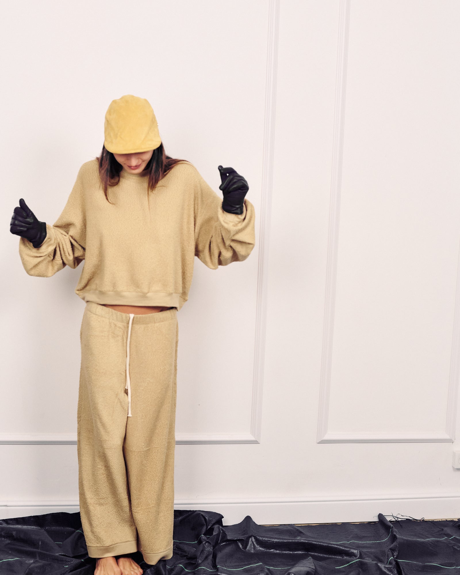 ARTHUR WIDE-LEG PANTS BAMBOO