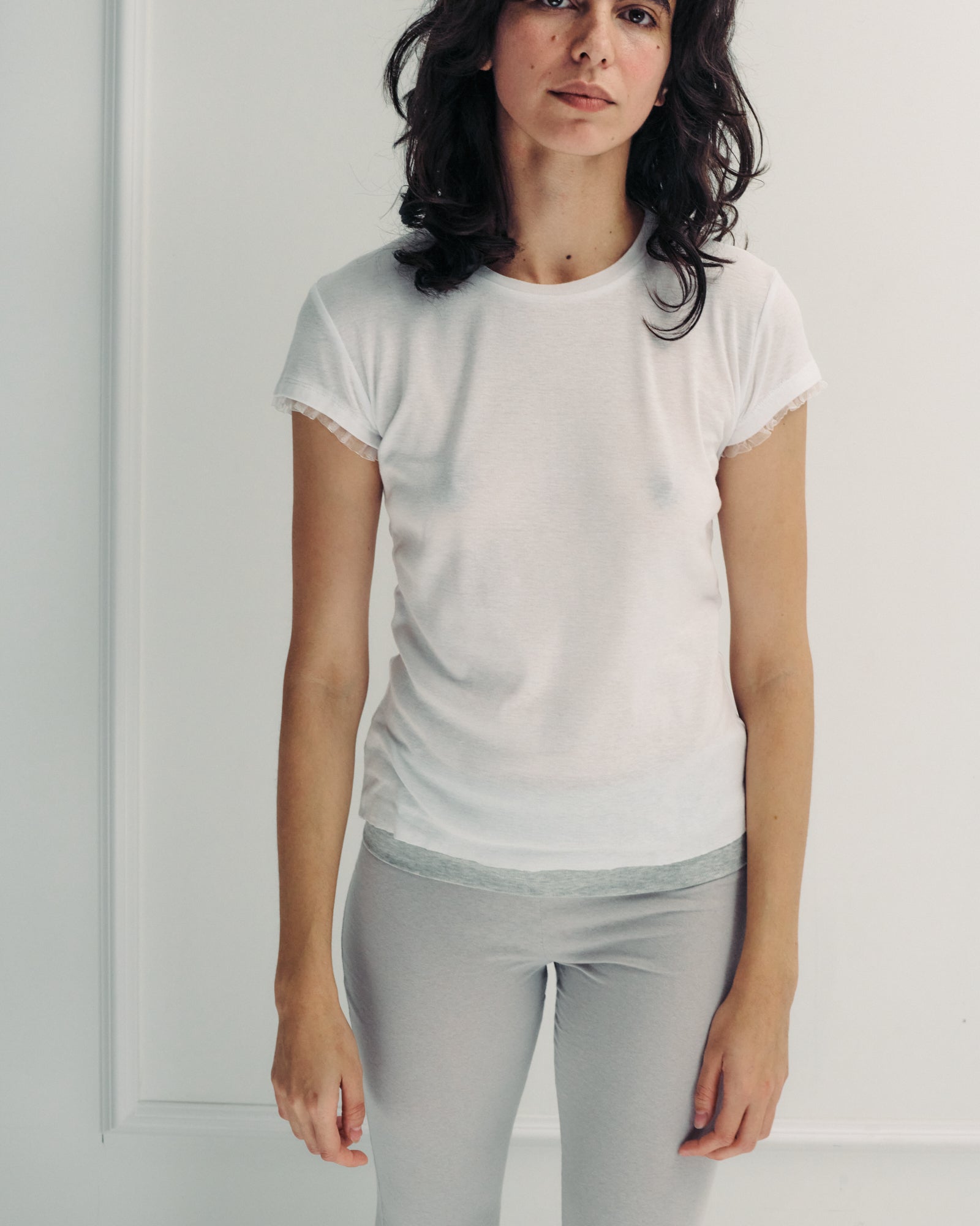 POLY T SHIRT WHITE