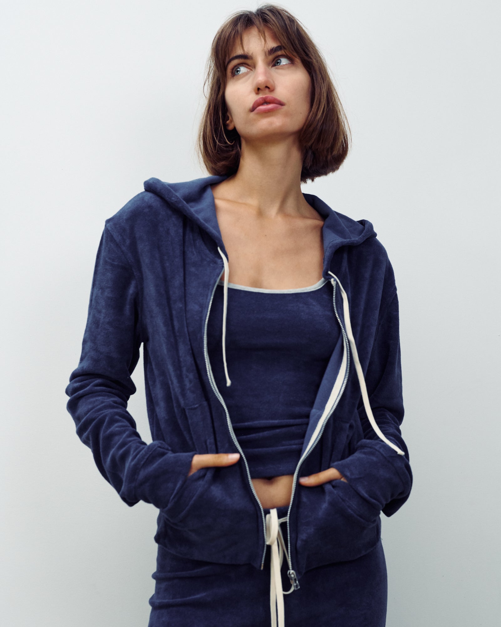DANIEL ZIP UP NAVY
