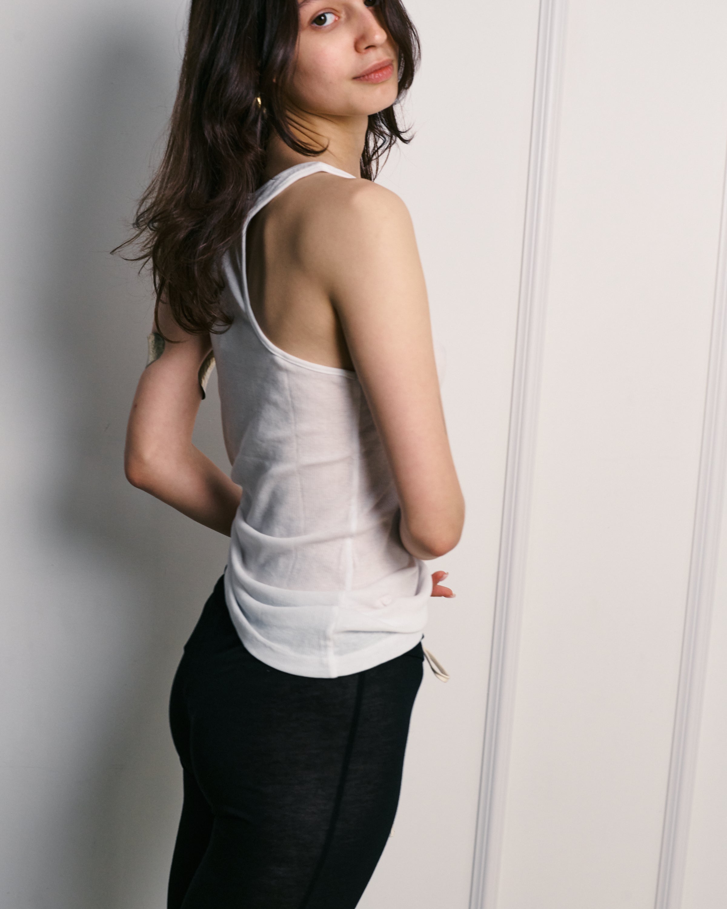 LOREN TANK WHITE