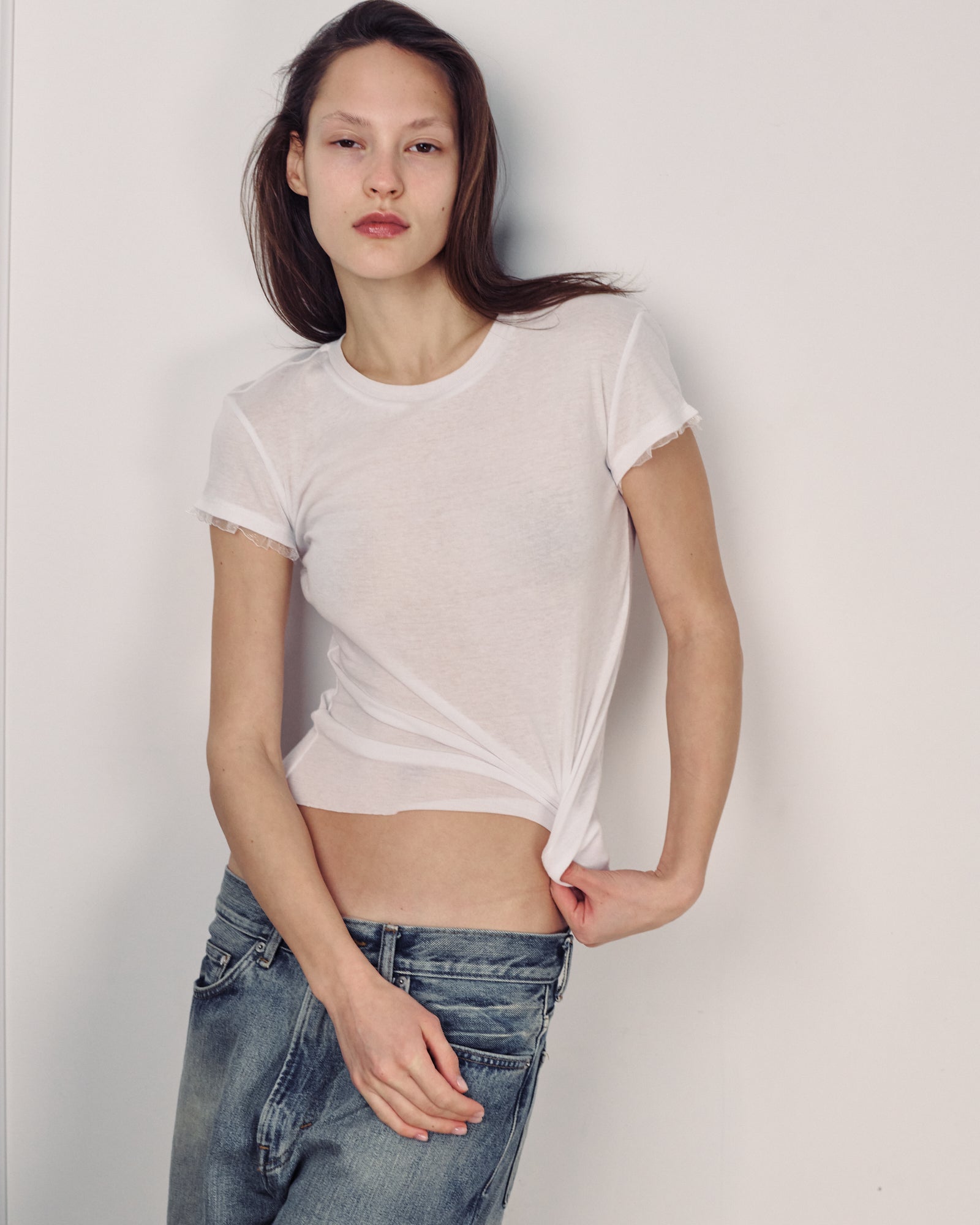 POLY T SHIRT WHITE