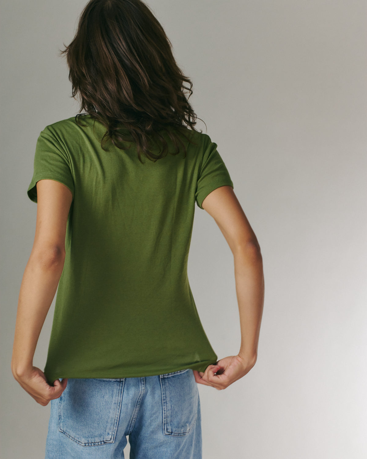 JULIE TEE OLIVE