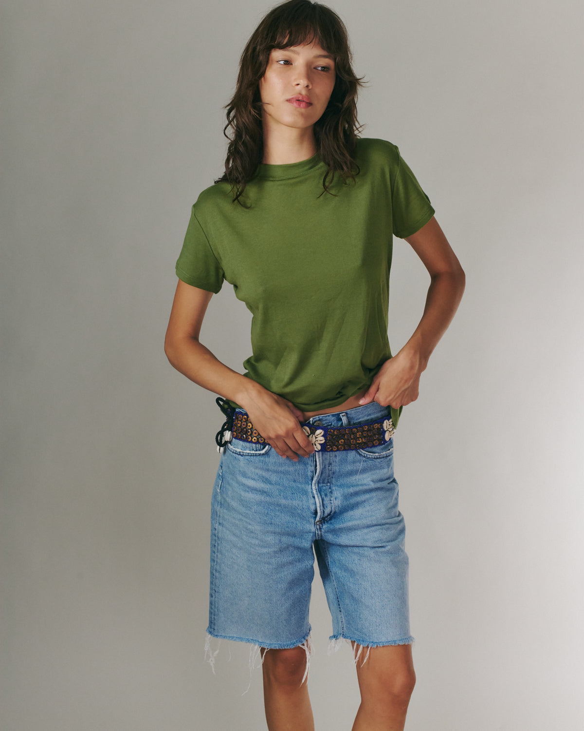JULIE TEE OLIVE