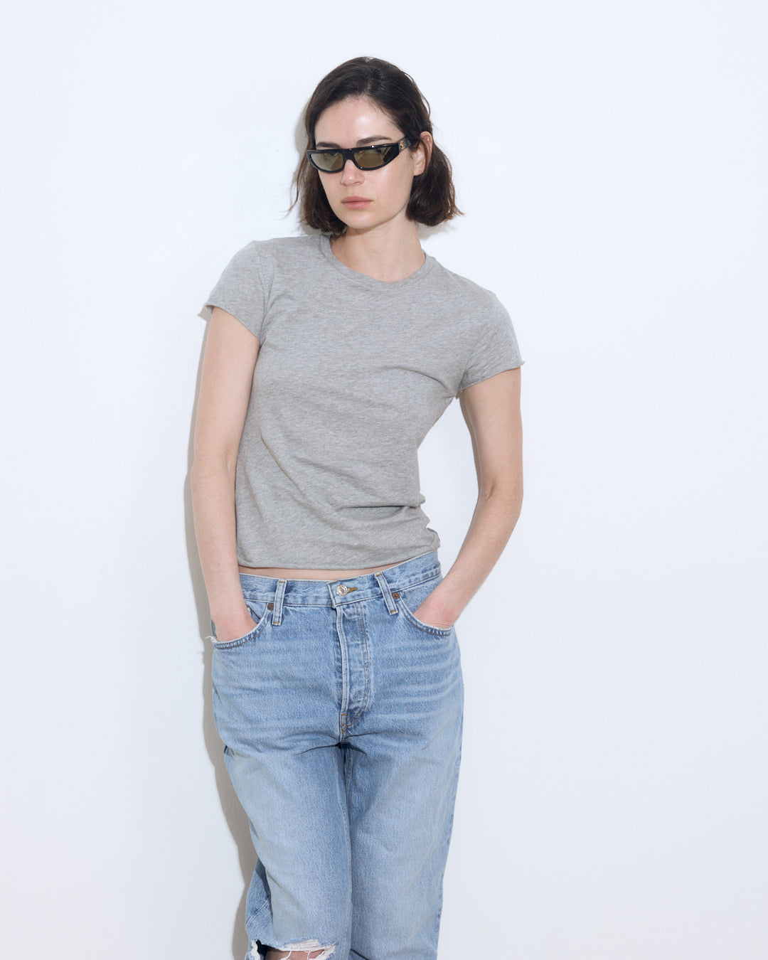 DANI TEE AMERICAN GREY