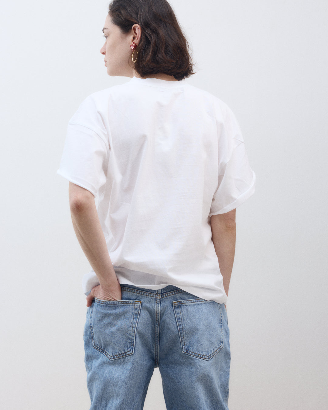 ALICIA SHORT SLEEVES WHITE