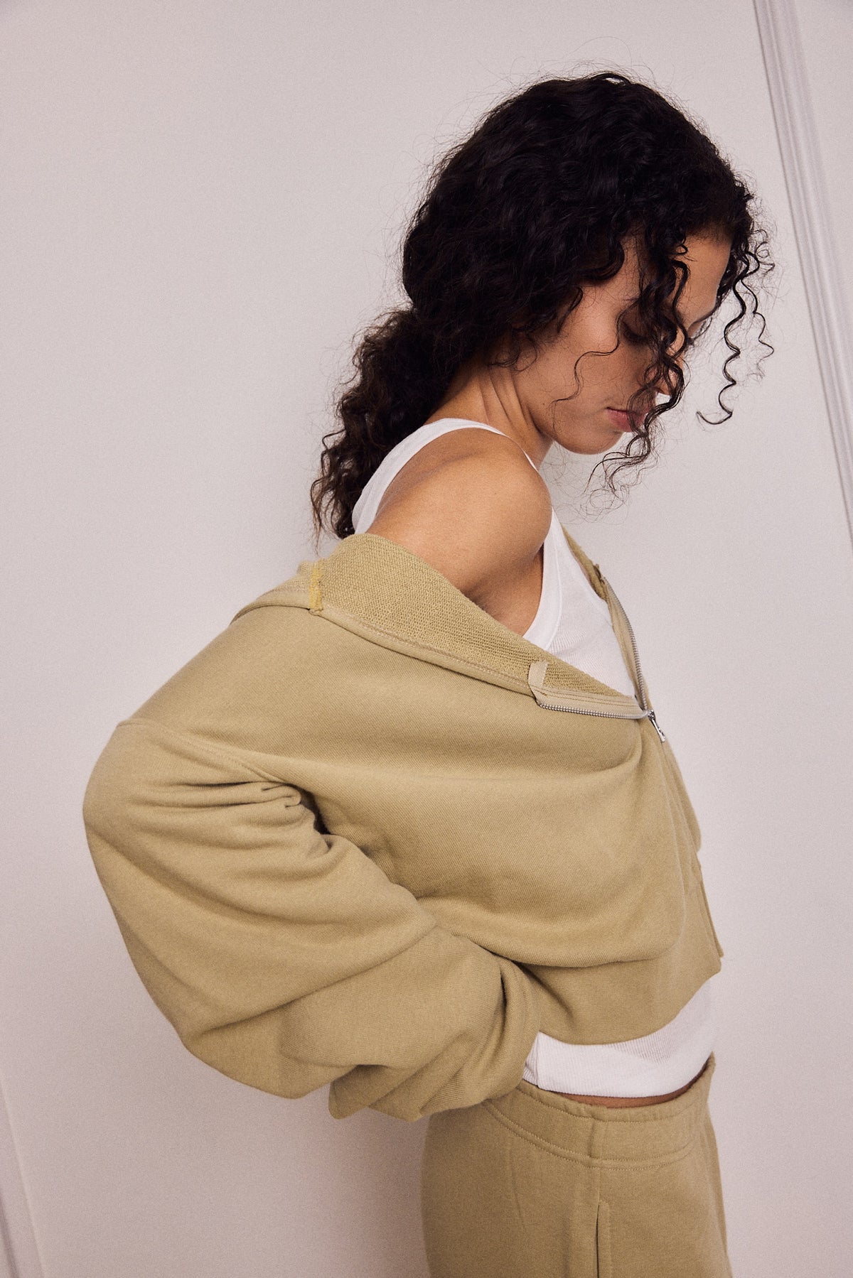 MIKEY ZIP HOODIE BAMBOO