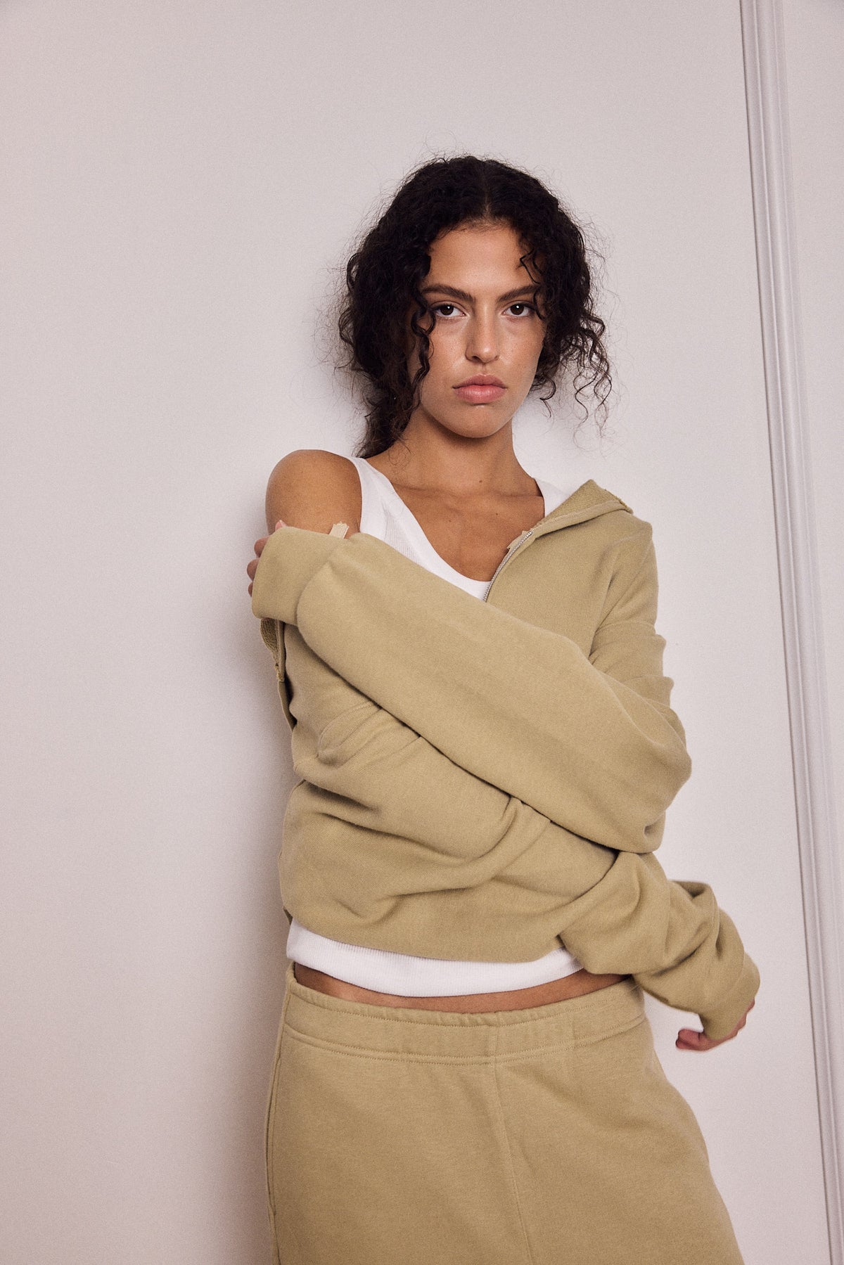 MIKEY ZIP HOODIE BAMBOO