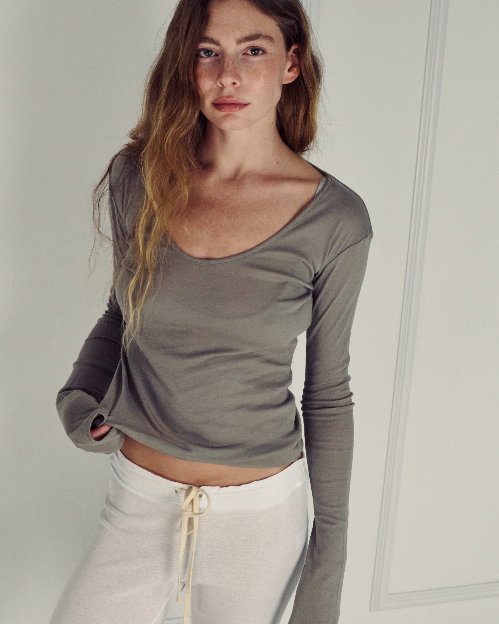 RAIN CHELSEA GREY SHIRT