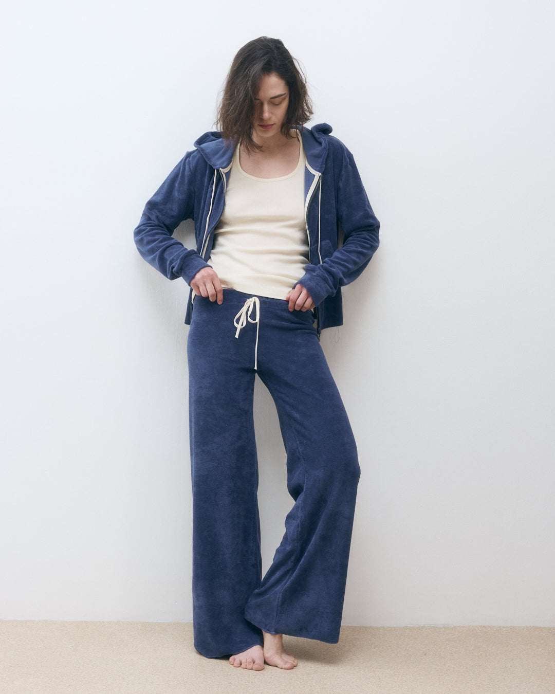 LEA PANTS NAVY