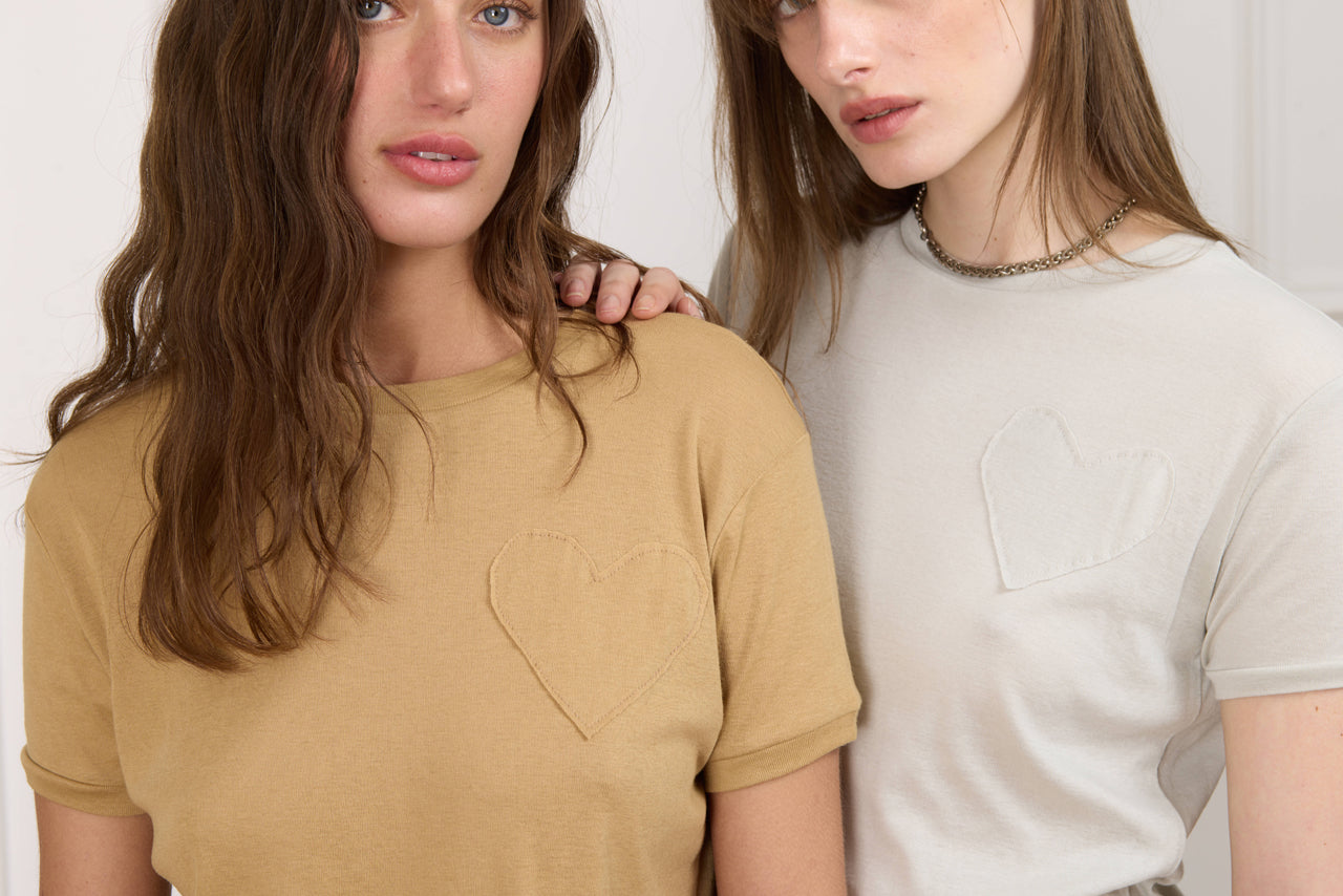 CHAMP BAMBOO HEART TEE