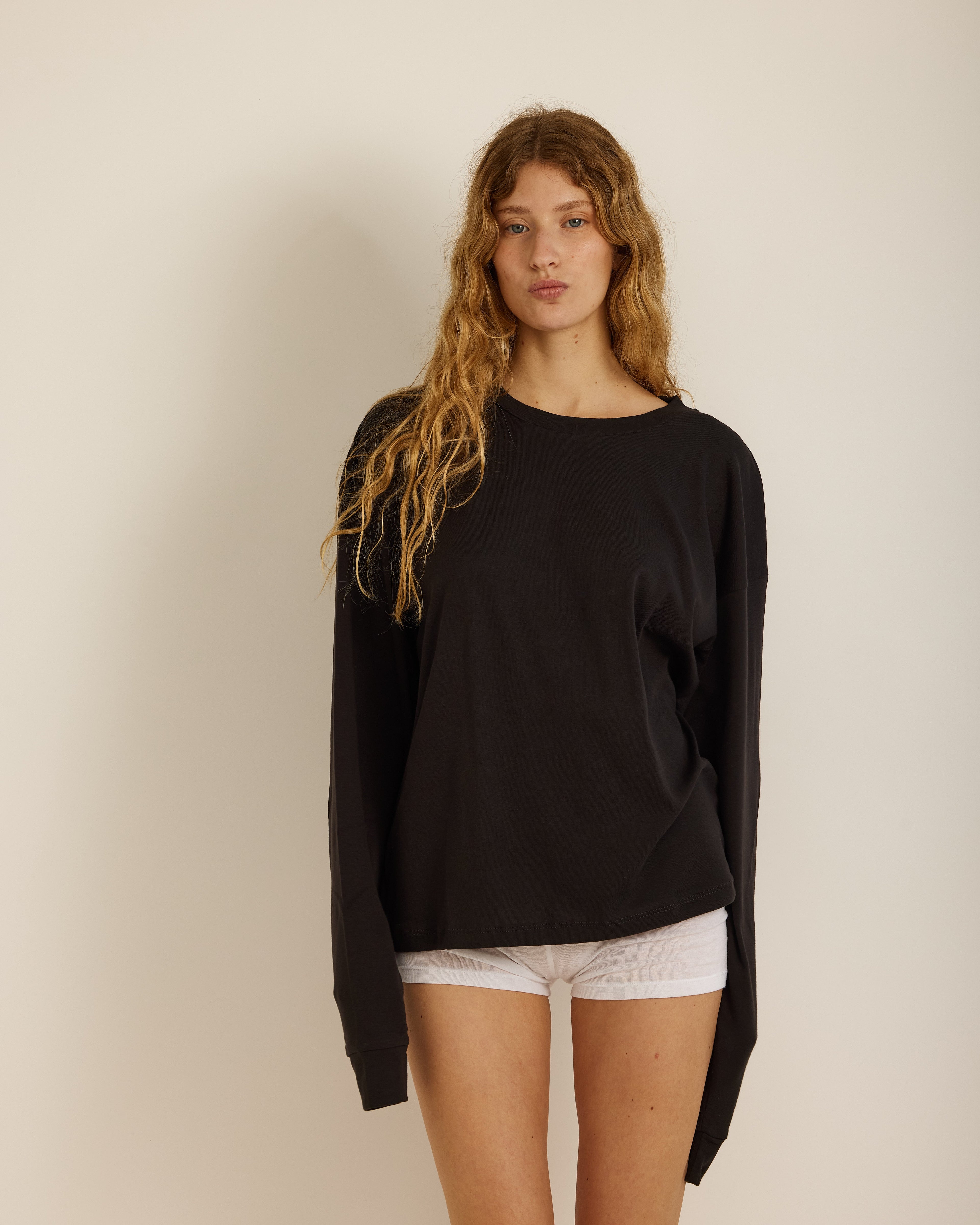 ERICCA SHIRT EASY BLACK