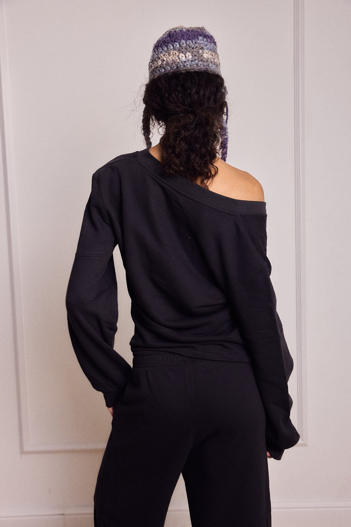 CHLOE CARDIGAN EASY BLACK