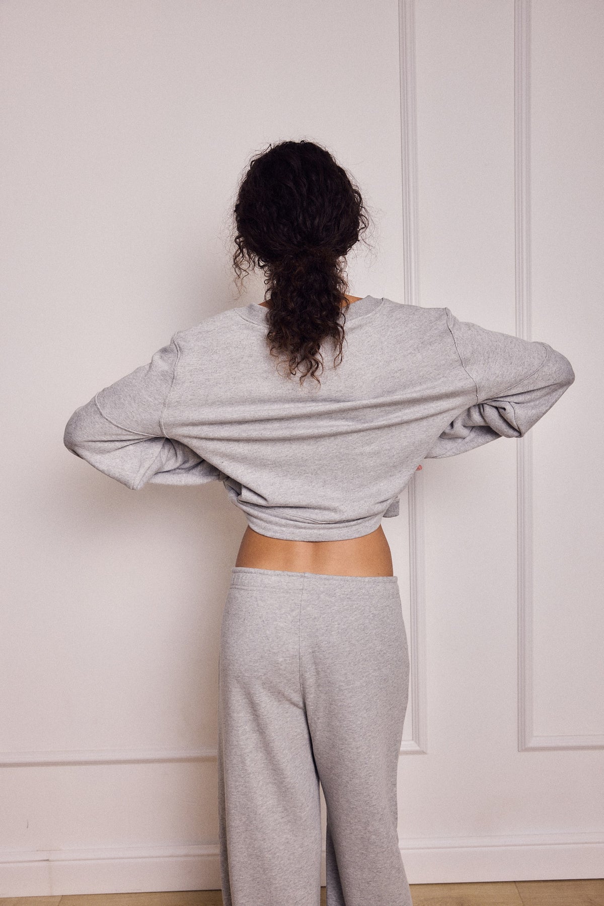 CHLOE CARDIGAN AMERICAN GREY
