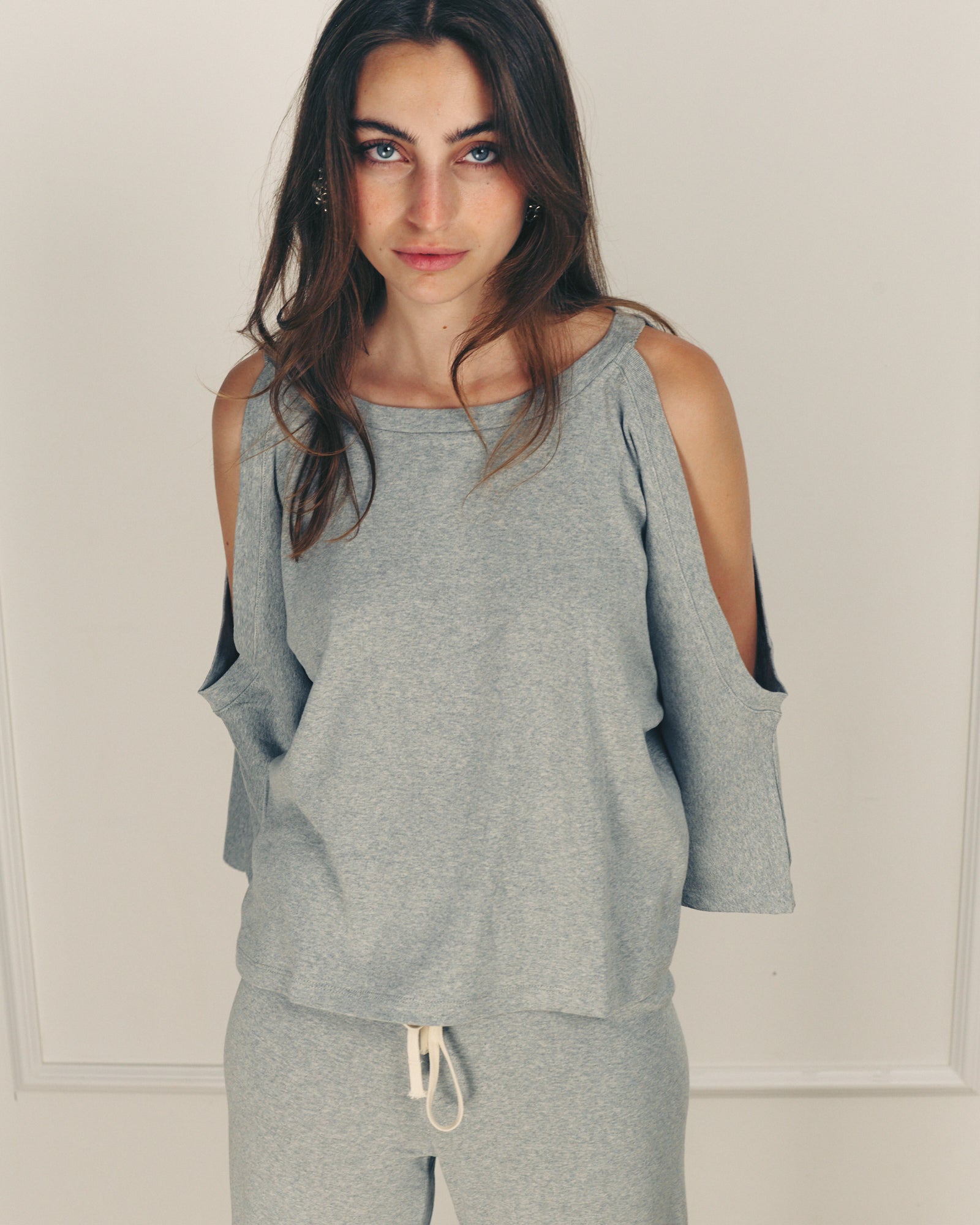 ULLA AMRICAN GREY SHIRT