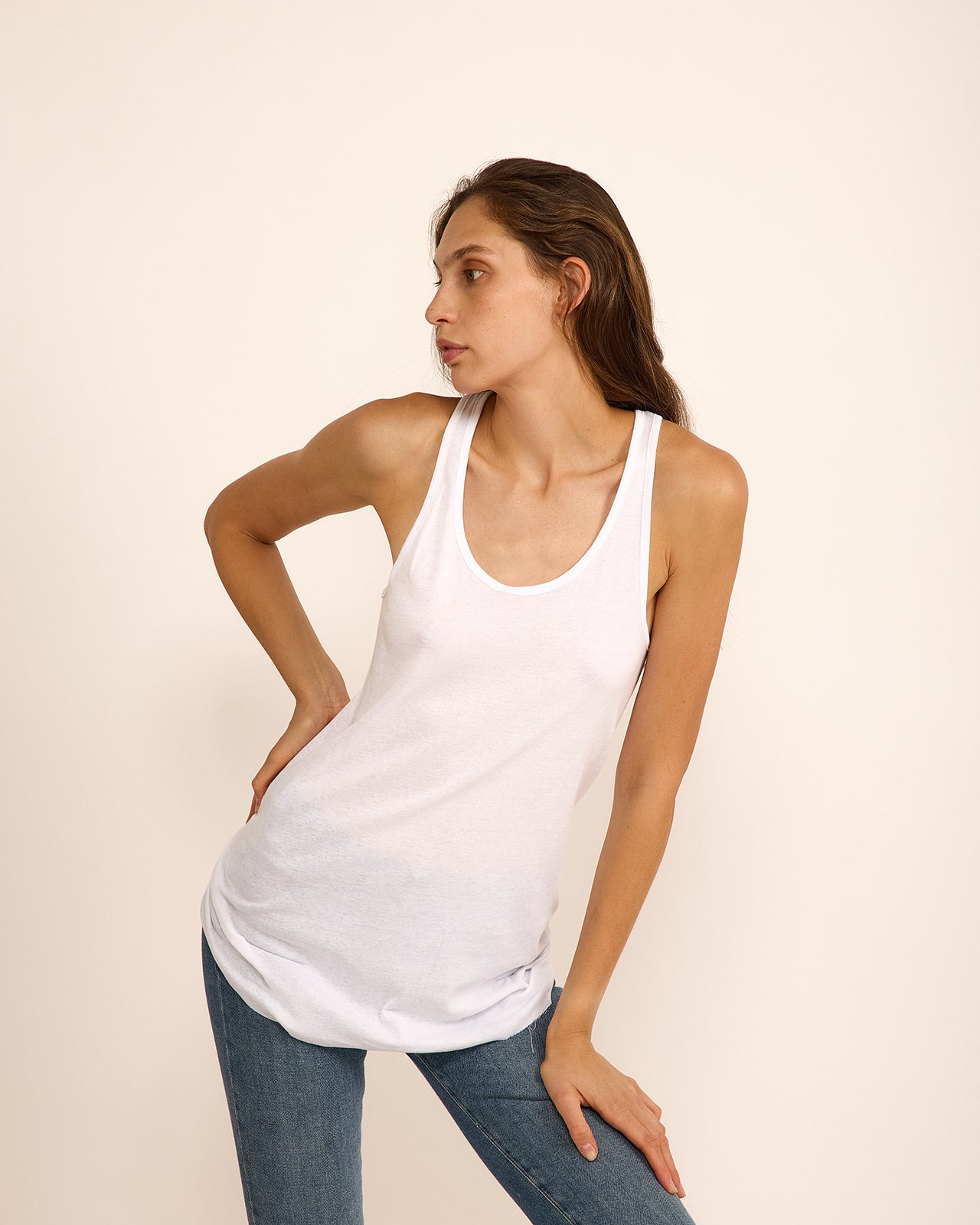 ELLA TANK WHITE